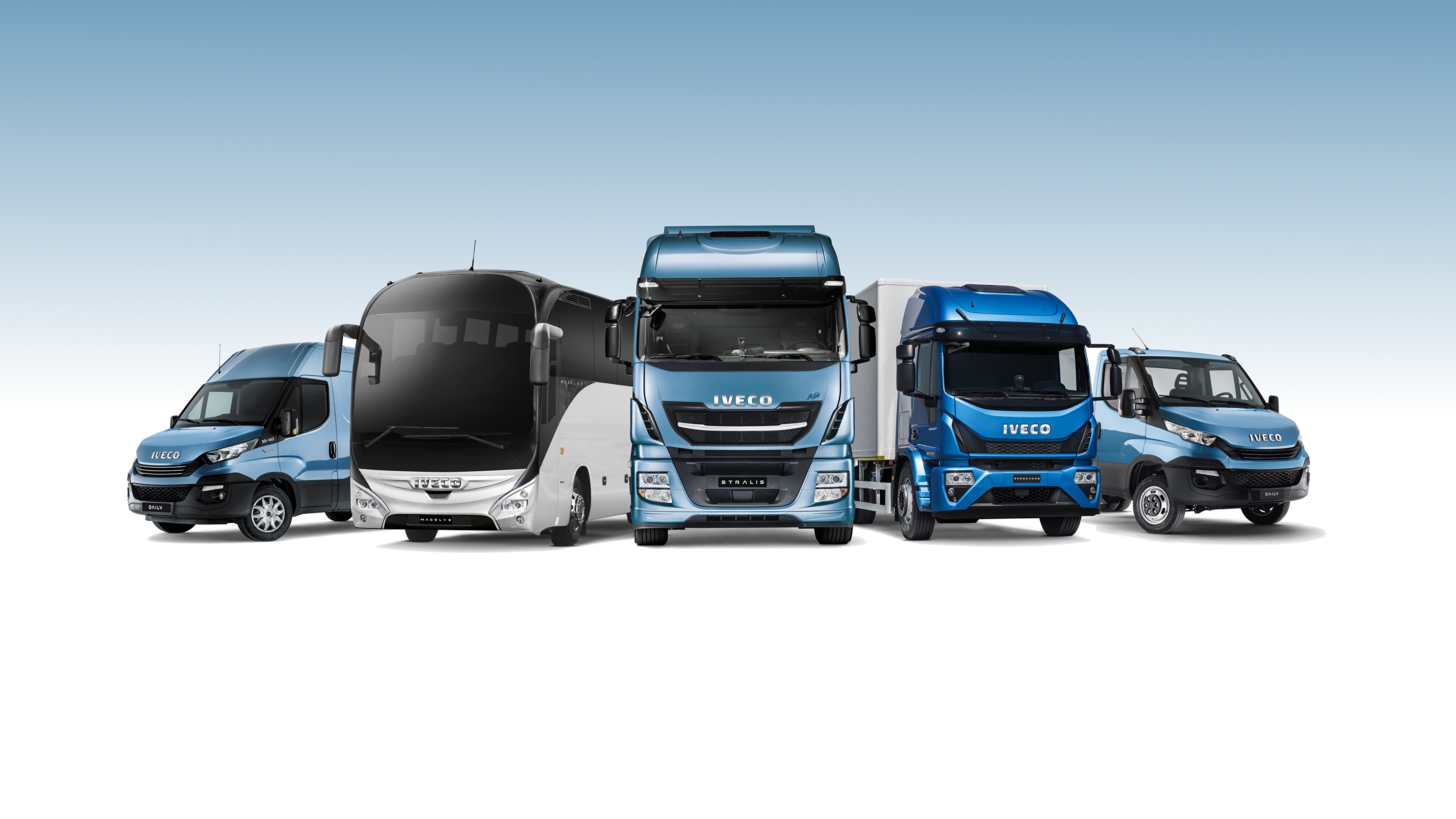 Desktop Wallpaper Bus IVECO lorry