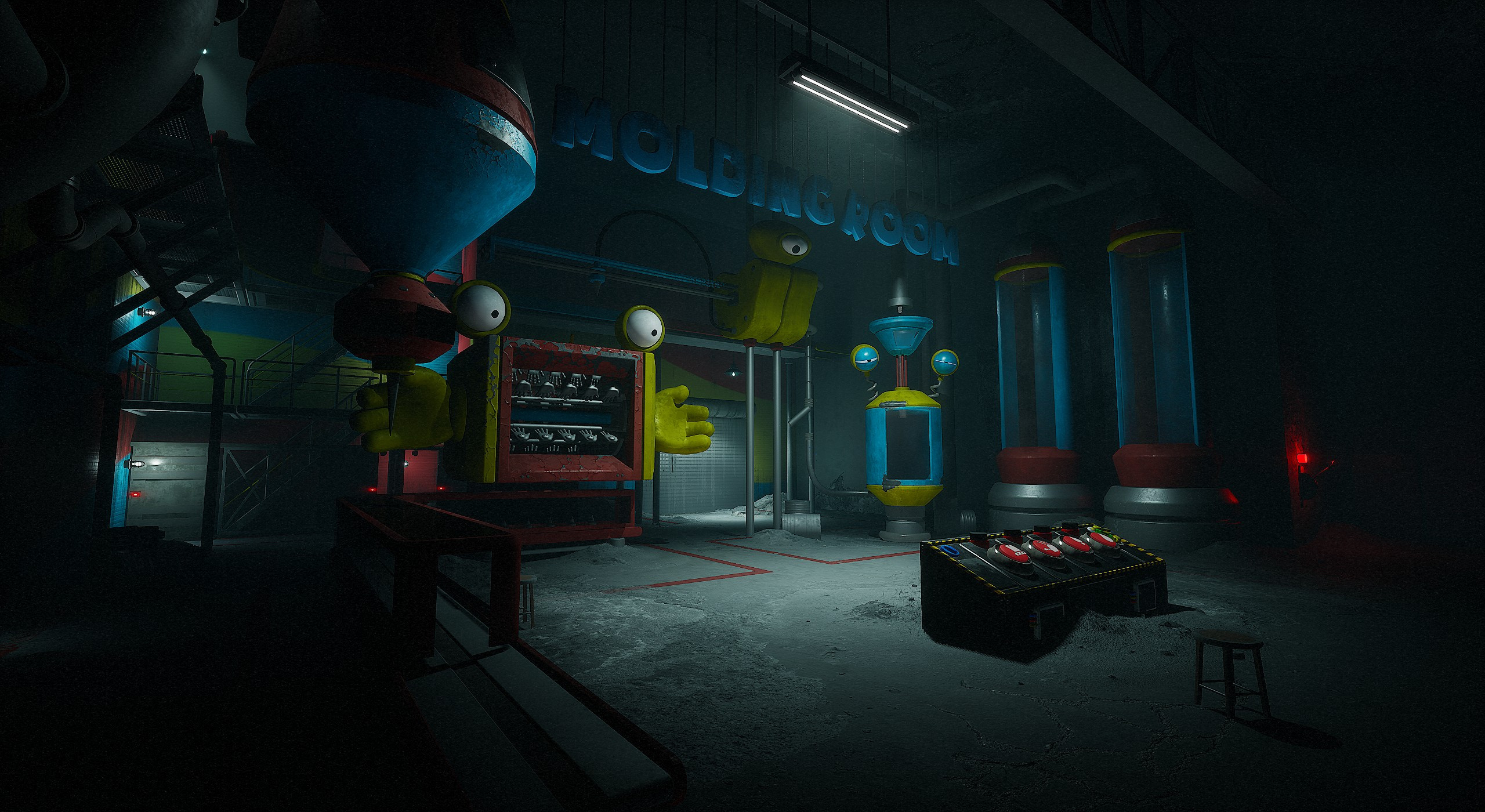 Video Game Poppy Playtime HD Wallpaper