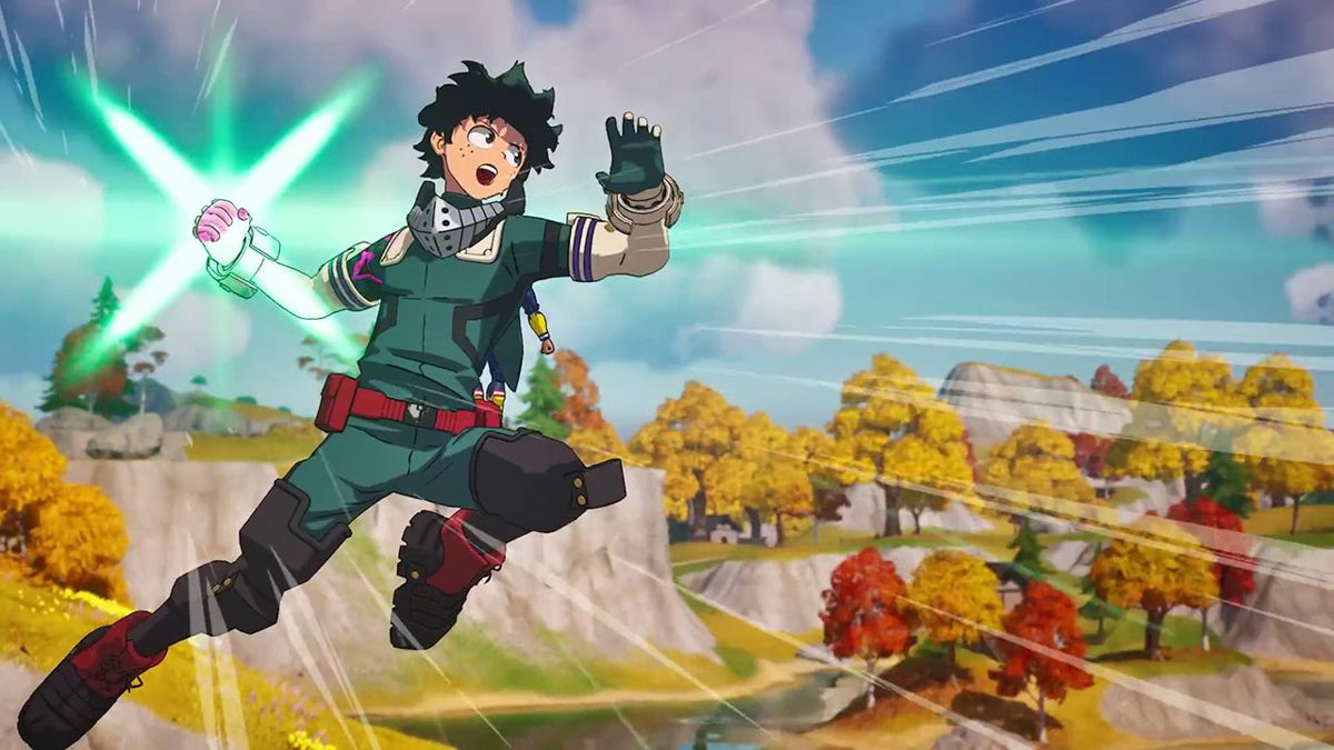 Official Fortnite x My Hero Academia