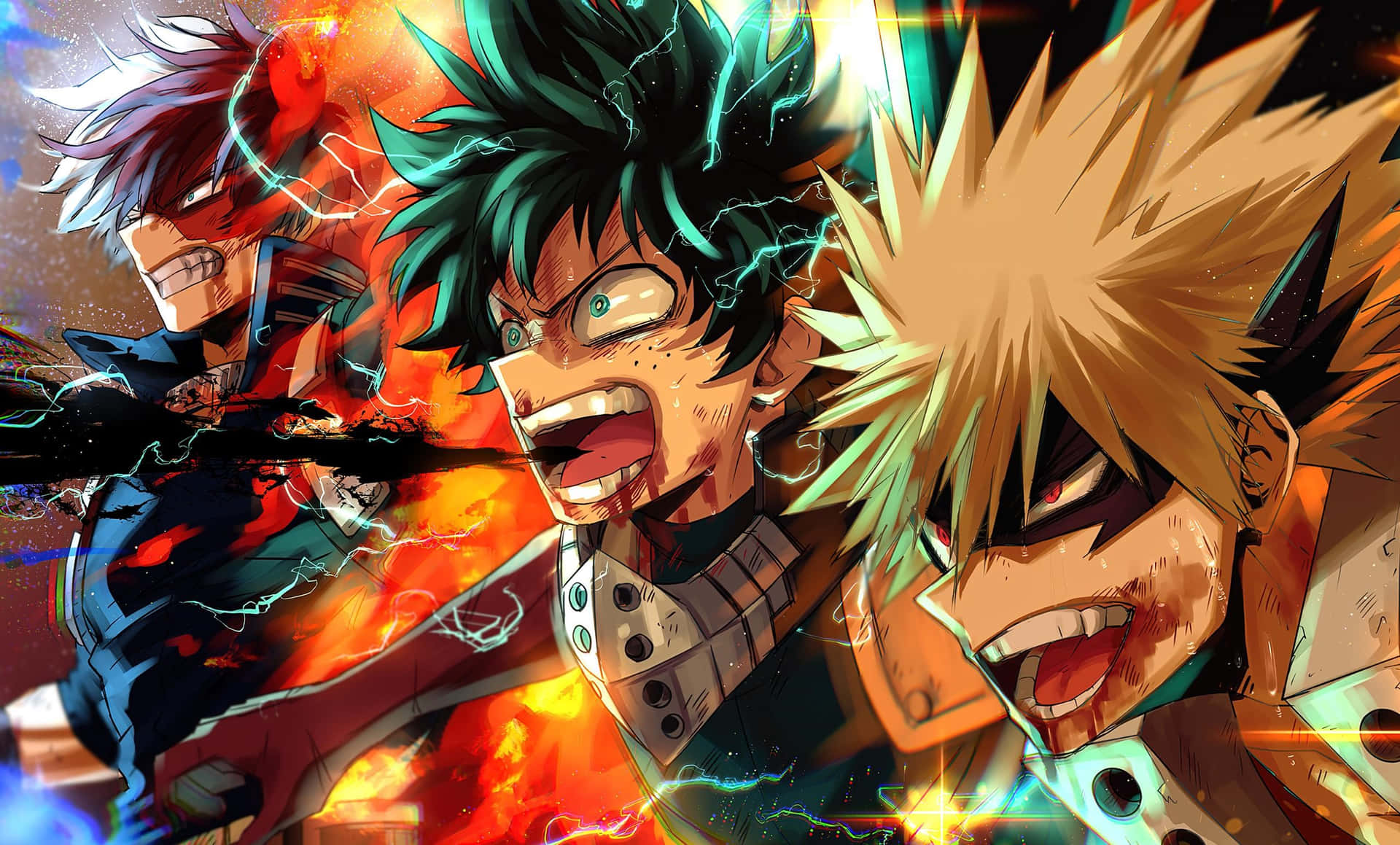 True Rivals Become Friends Wallpaper
