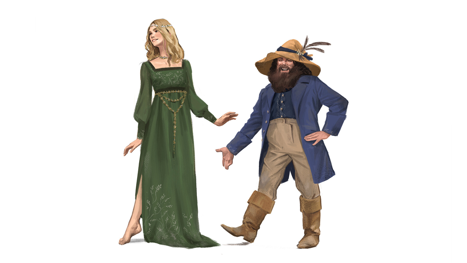 Tom Bombadil and Goldberry