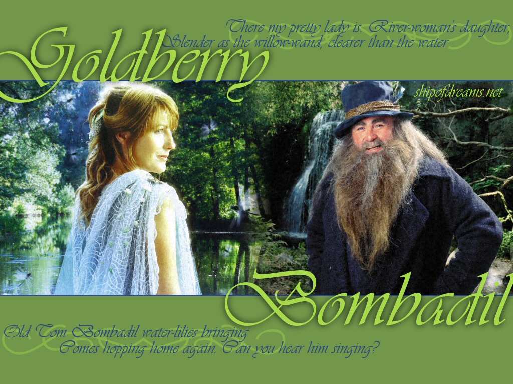 Tom Bombadil and Goldberry wallpaper