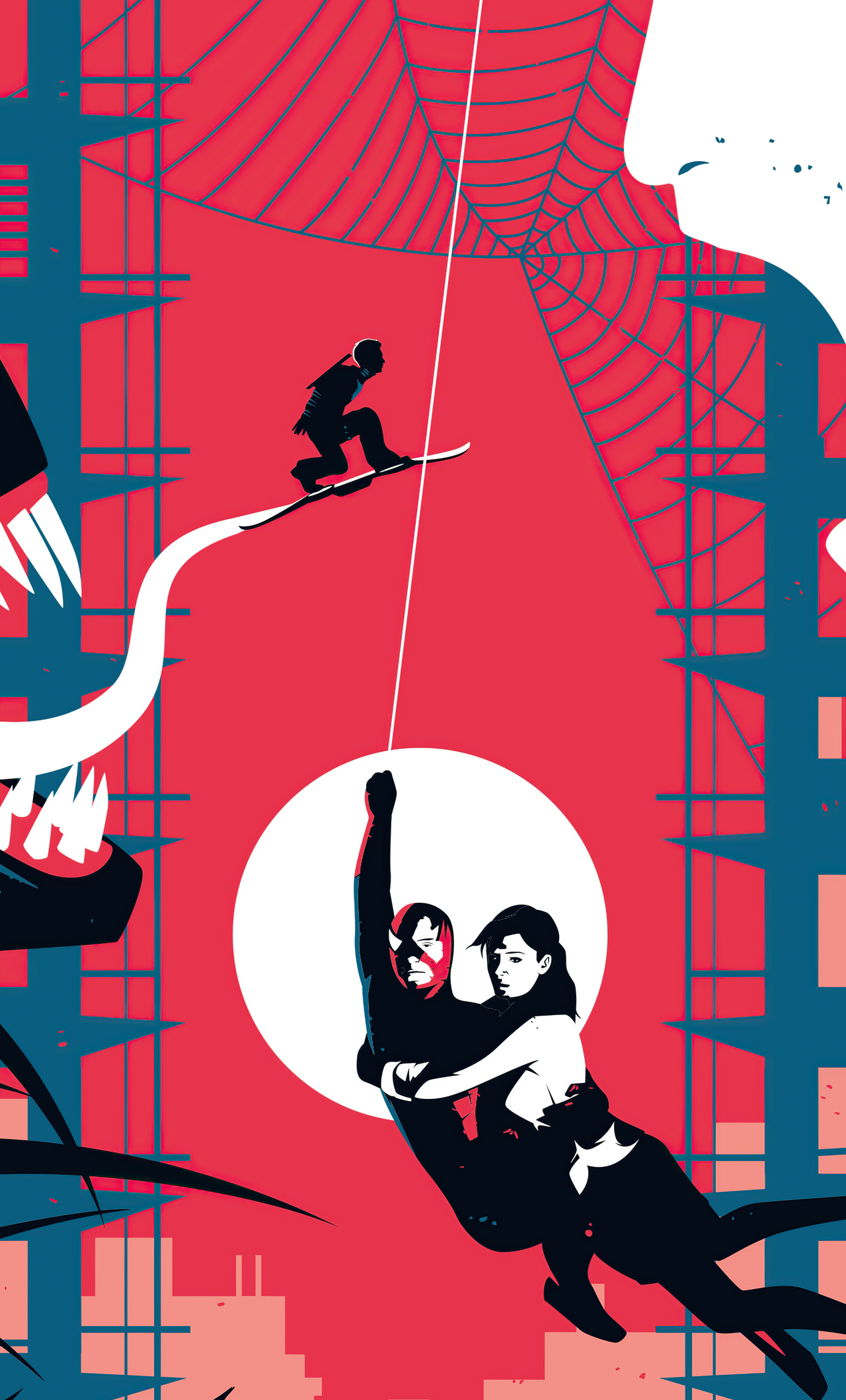 Spiderman And Mary Jane Swing