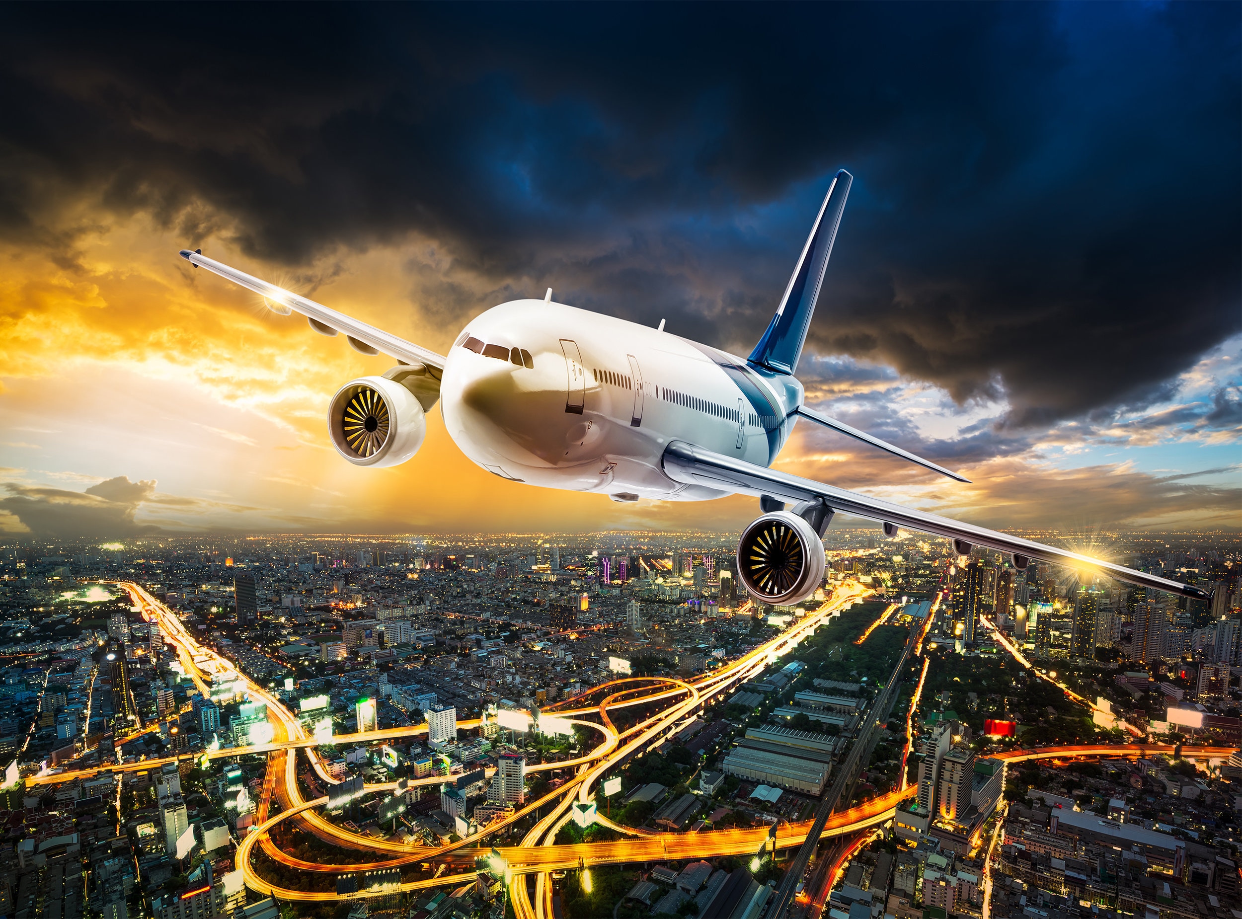 Airplane Wallpaper, Peel and Stick