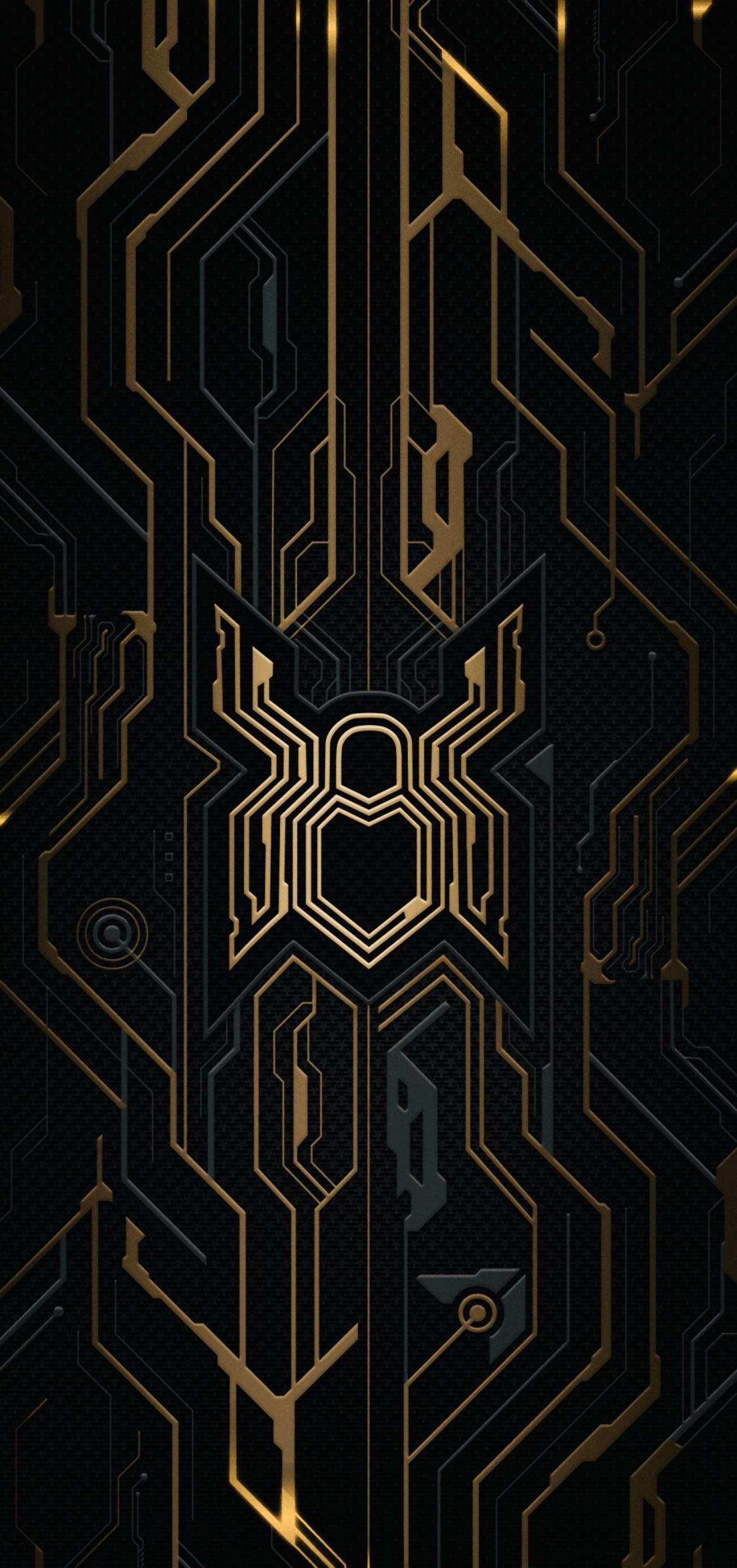 prompt Spiderman gold