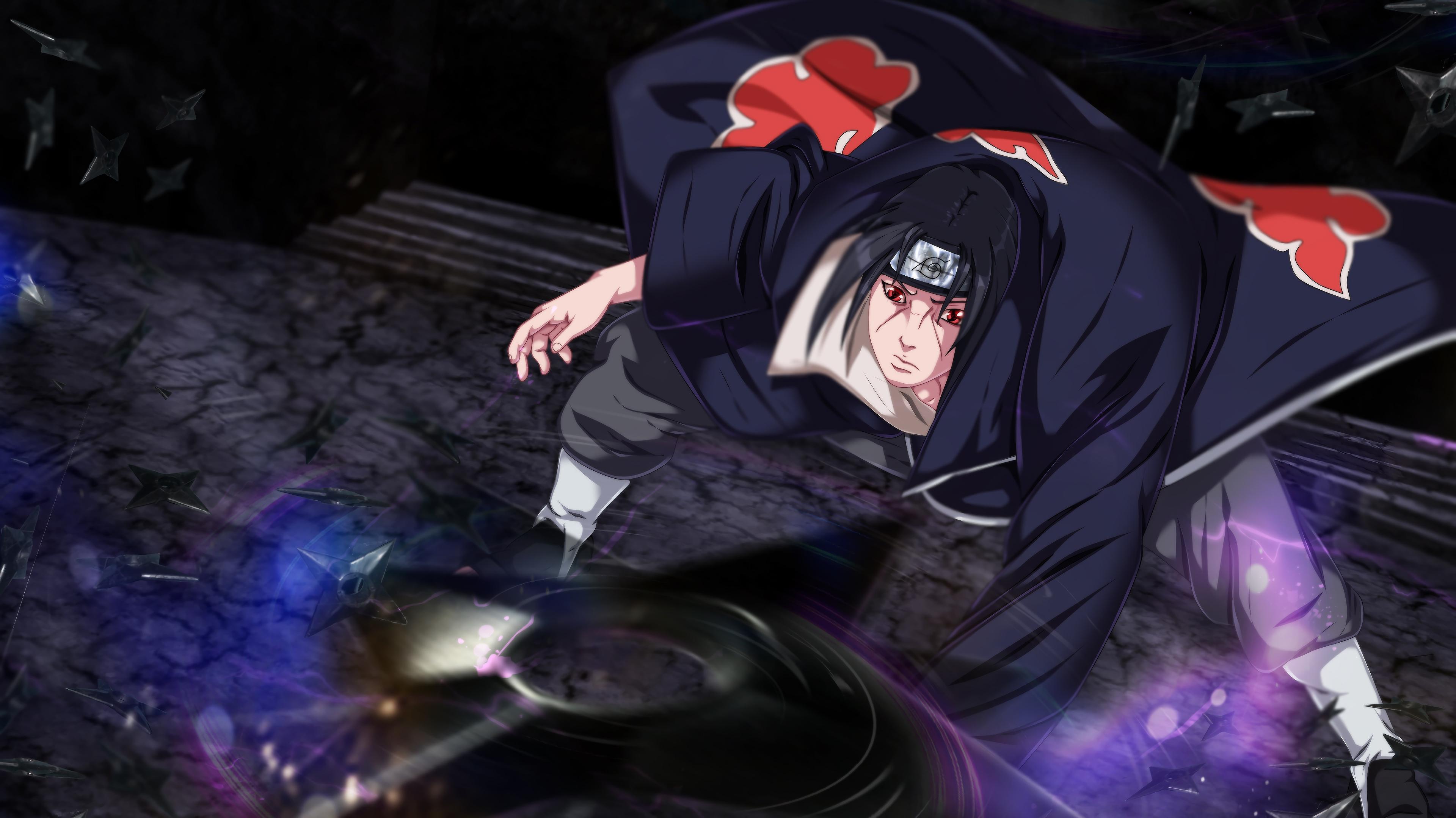 Itachi Uchiha 4K Desktop Wallpaper
