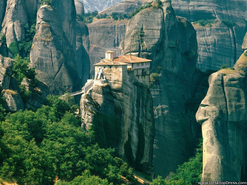 Roussanou Monastery, Meteora, Greece