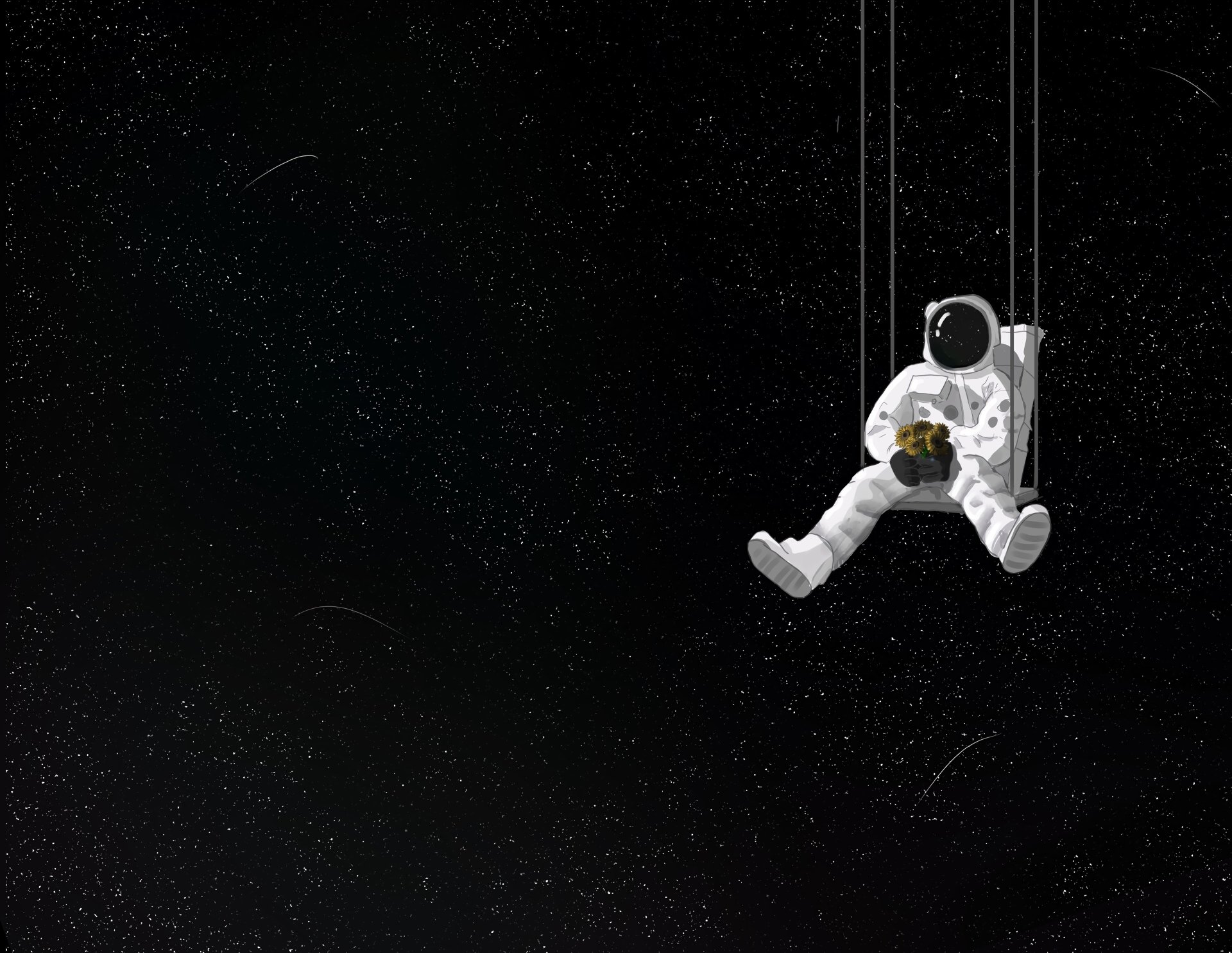 Download Swing Space Sci Fi Astronaut