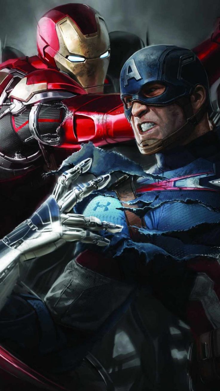 Avengers Together iPhone Wallpaper