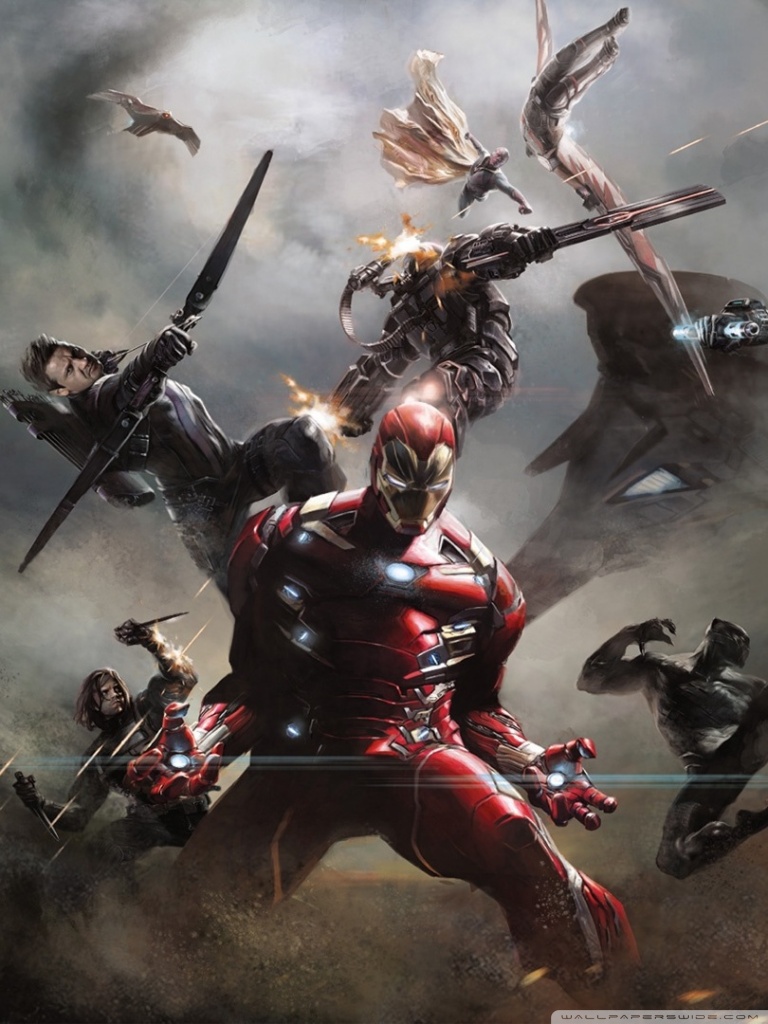 Captain America Civil War Artwork Ultra