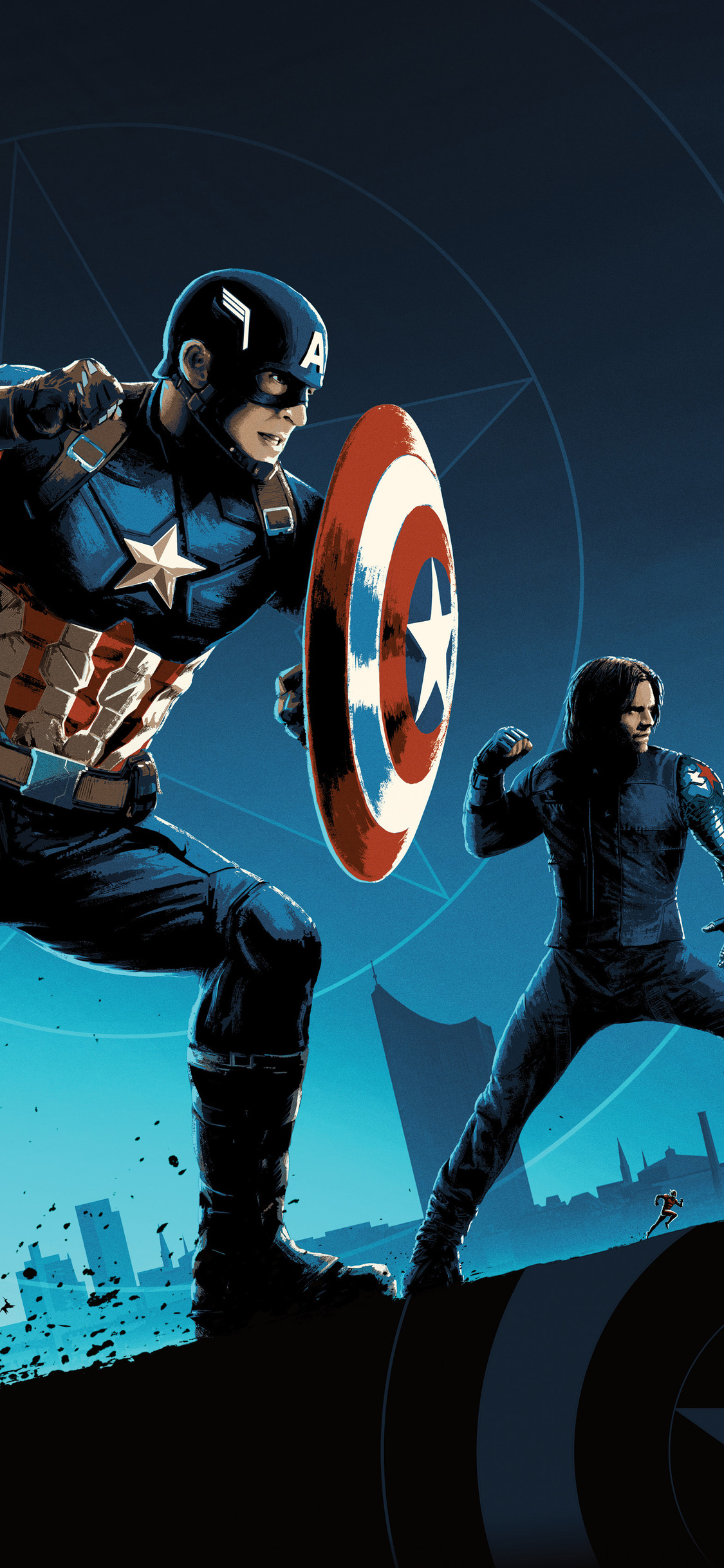 Captain America Civil War Imax Art