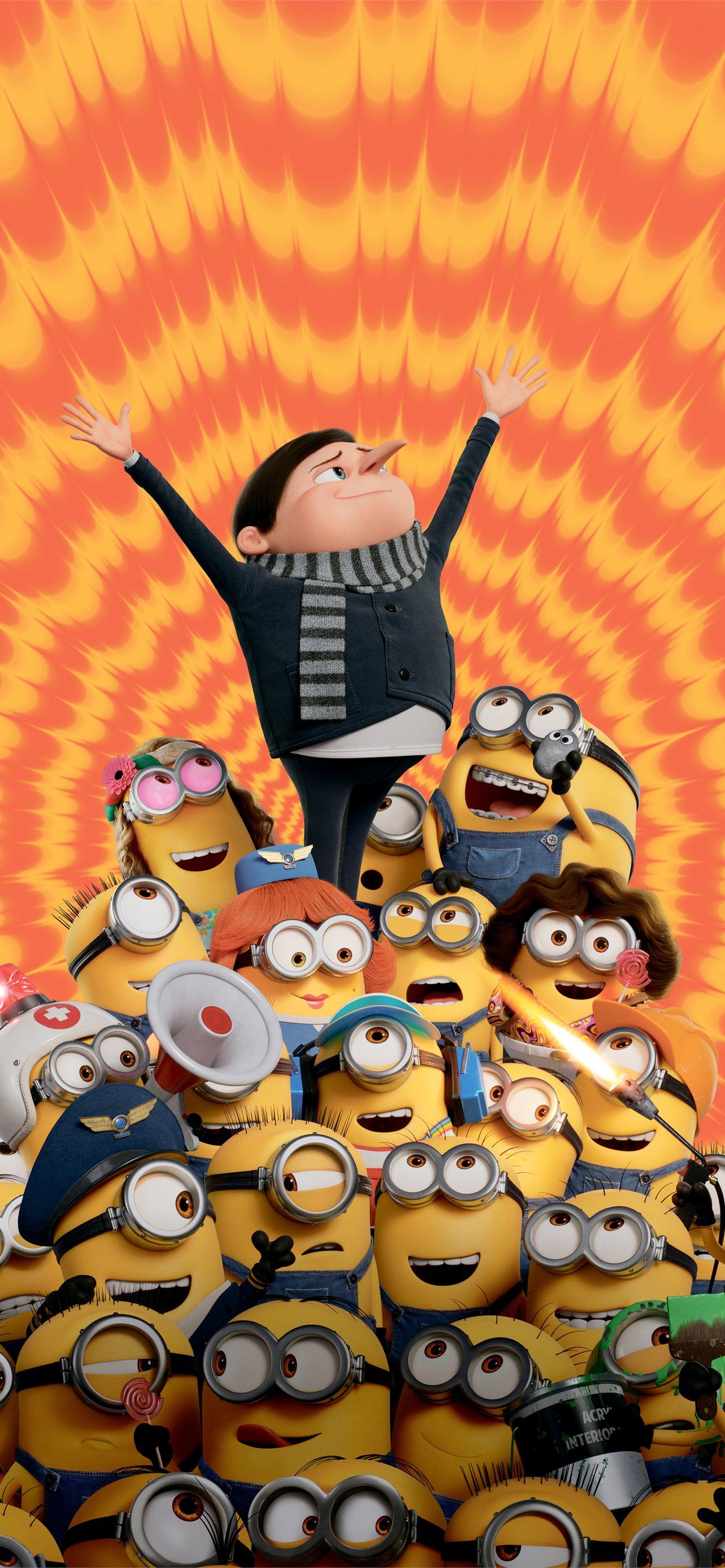 minions 2 10k iPhone Wallpaper