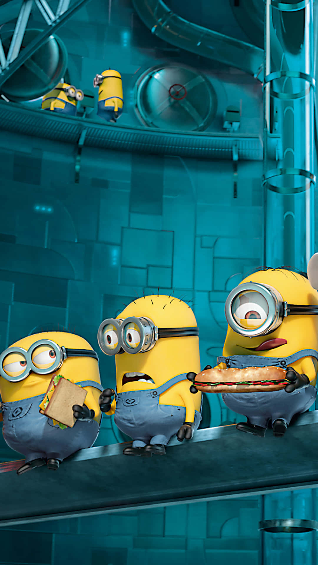 Download Three Eating Despicable Me