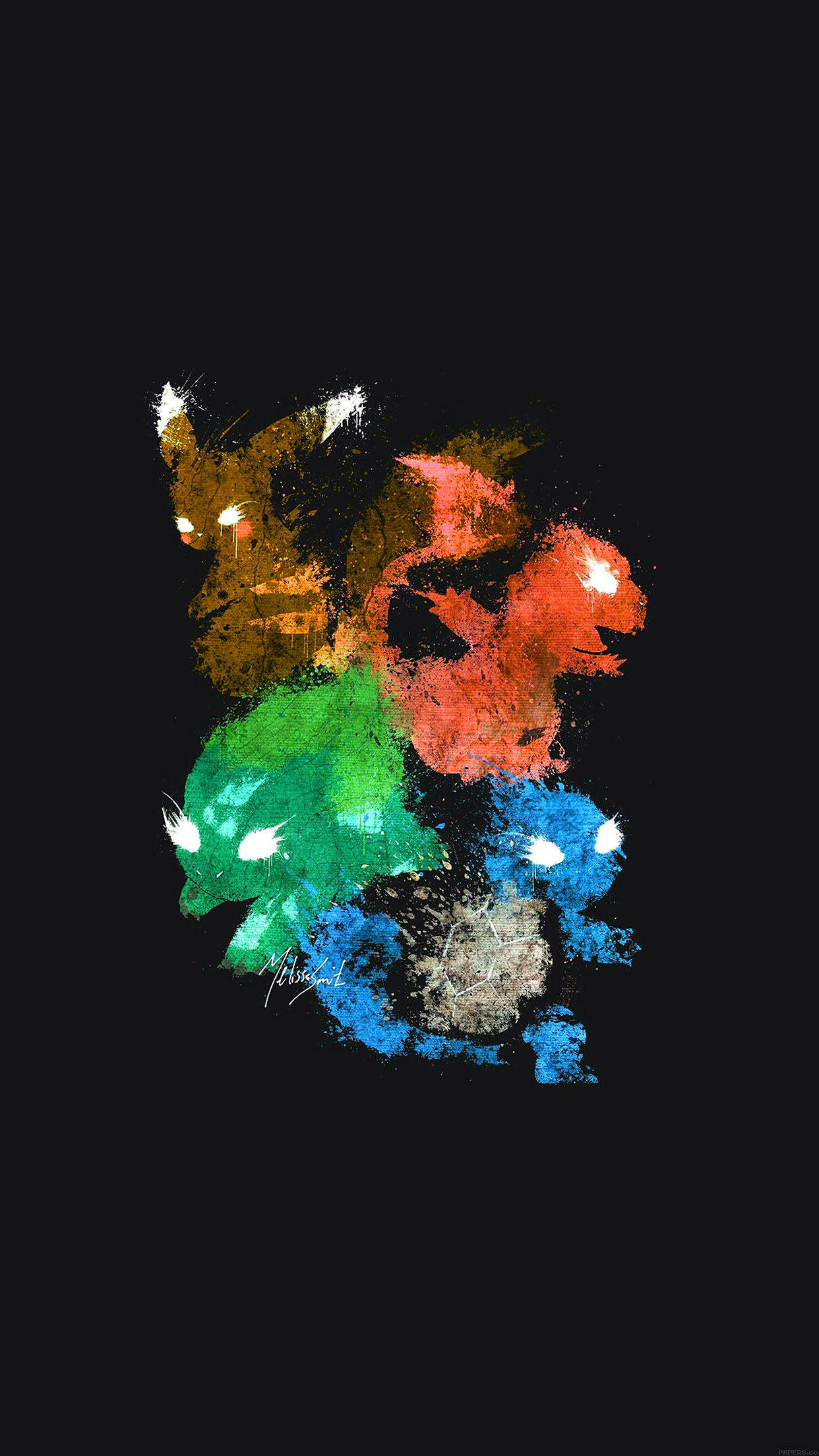 Wallpaper Cool Pokemons Illust