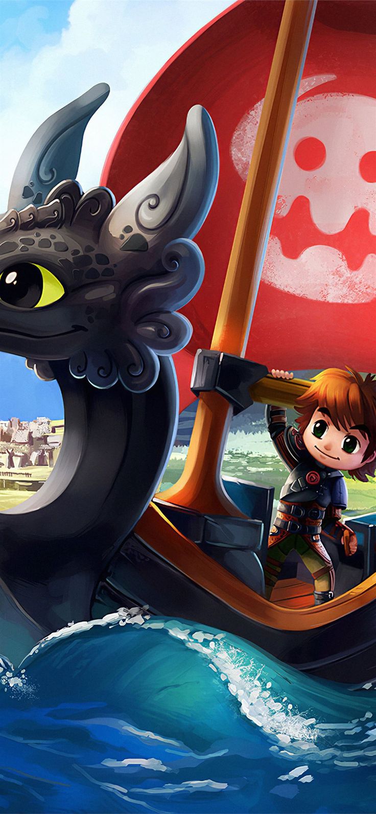 how to train your dragon and wind waker