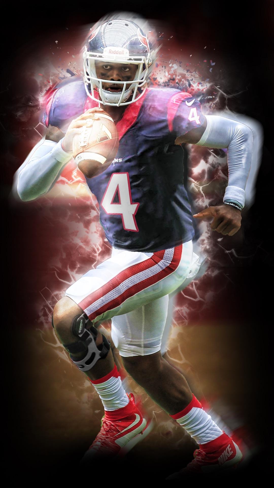 Watson on the Texans Phone Wallpaper I
