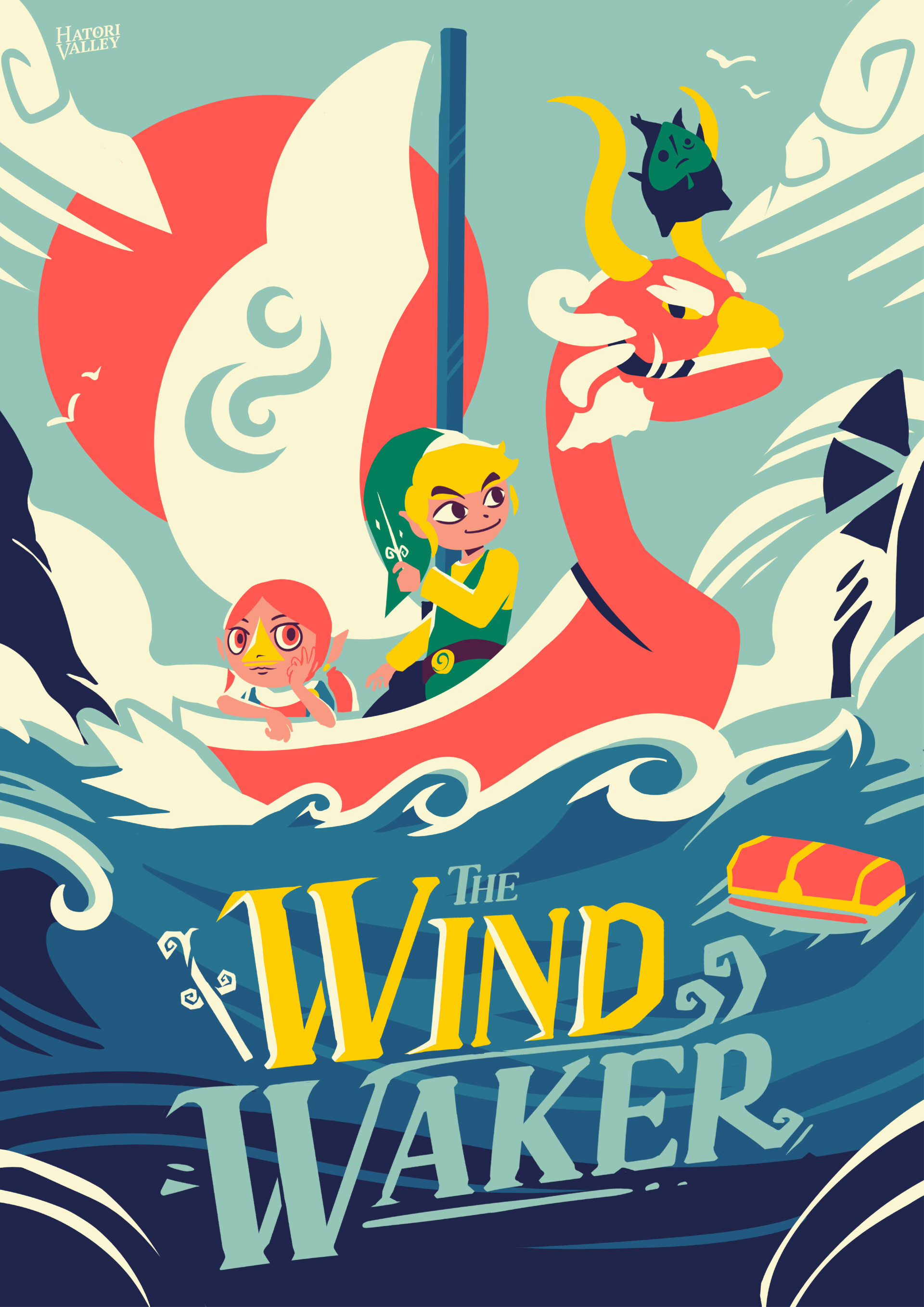 The Legend of Zelda The Wind Waker Poster