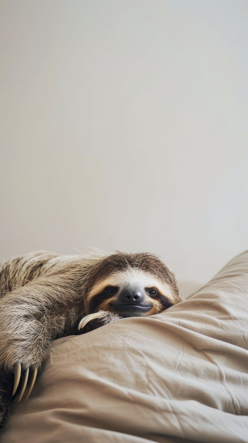 Three Toed Sloth Image. Free Photo