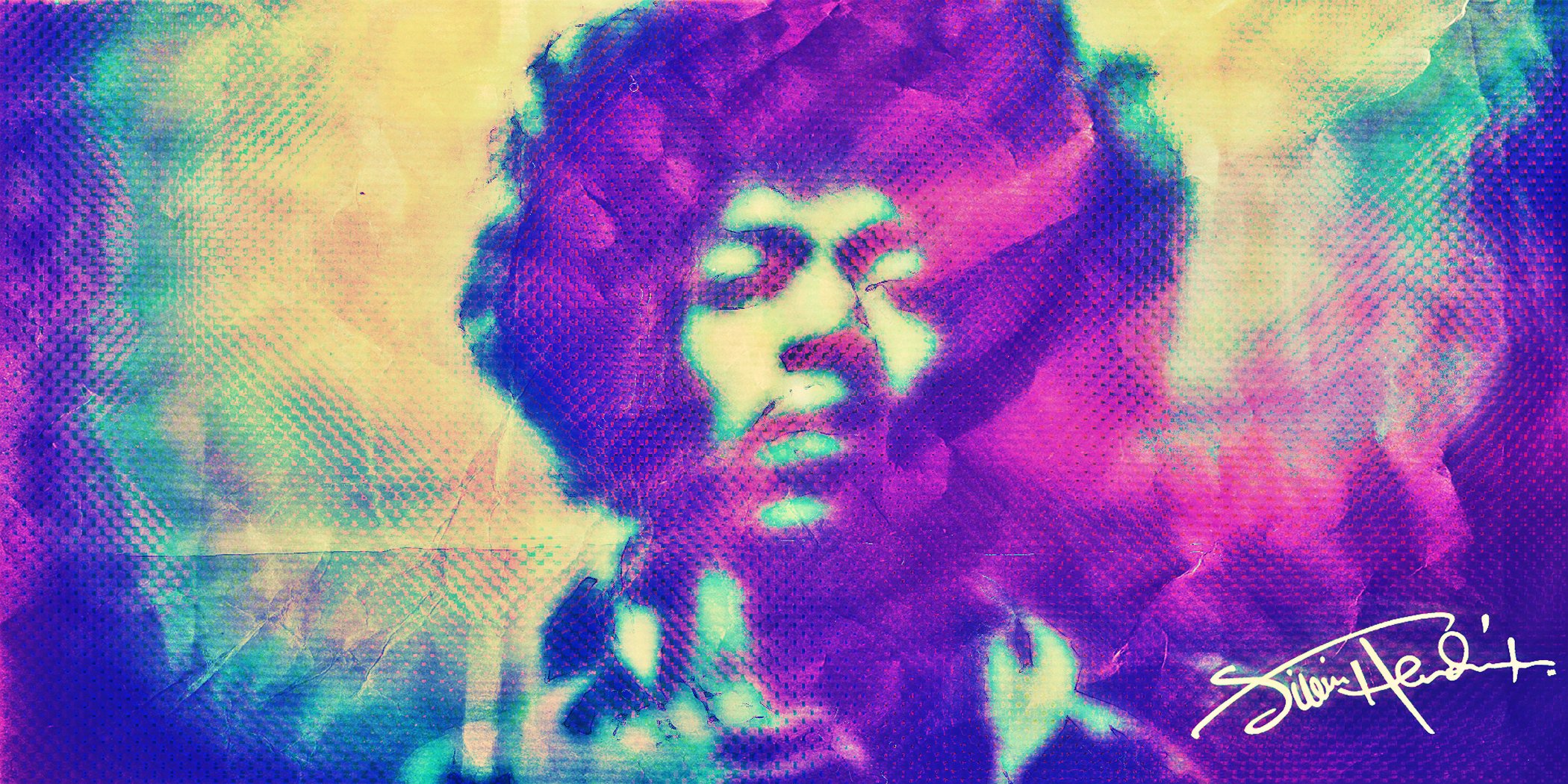 Phone wallpaper: Music, Jimi Hendrix, Psychedelic, Hippie, Trippy 544705