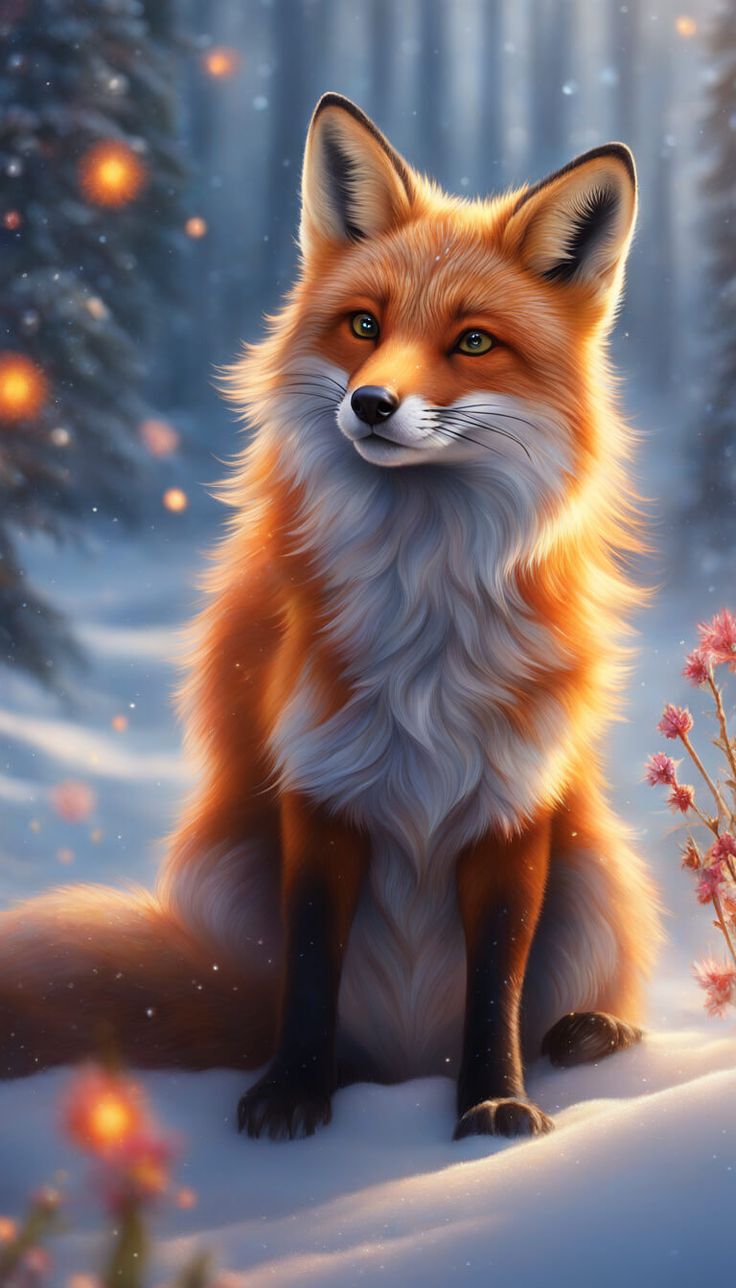 Red Fox in Winter