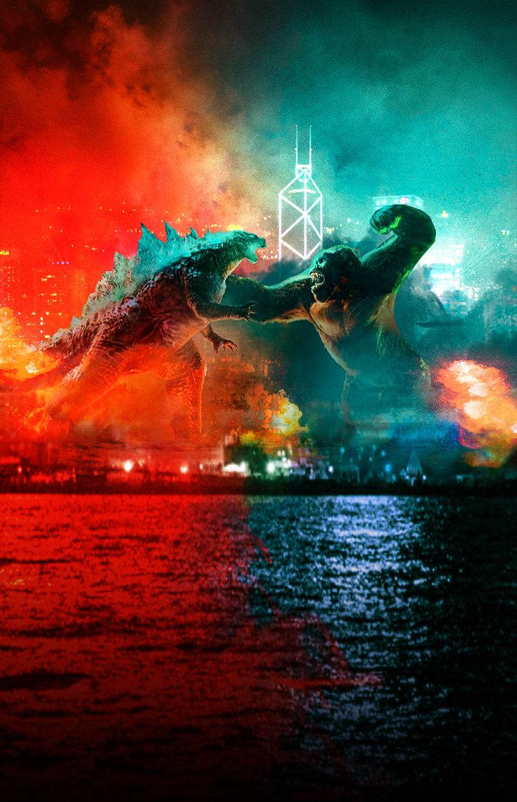 Godzilla Vs Kong Wallpaper Textles By