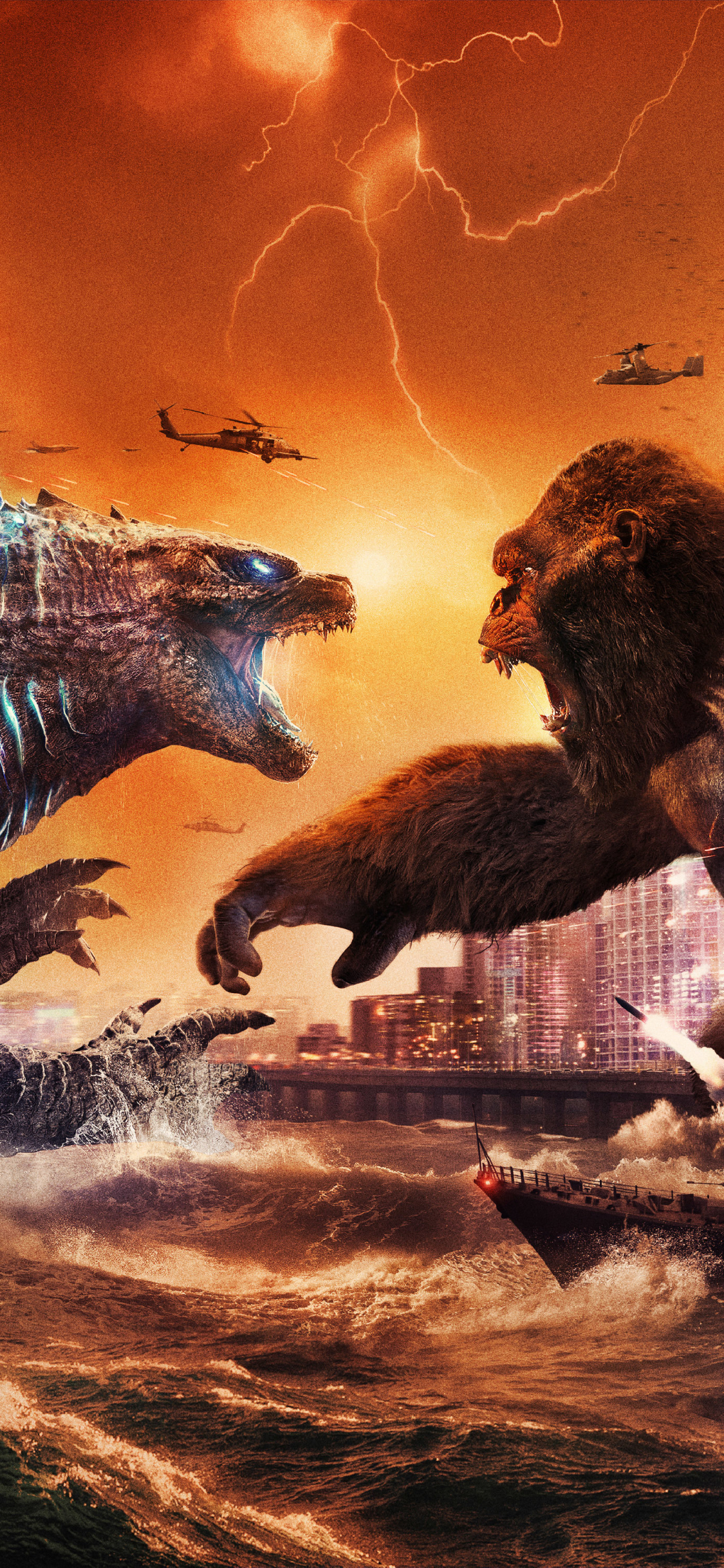 Download Godzilla Vs Kong wallpaper