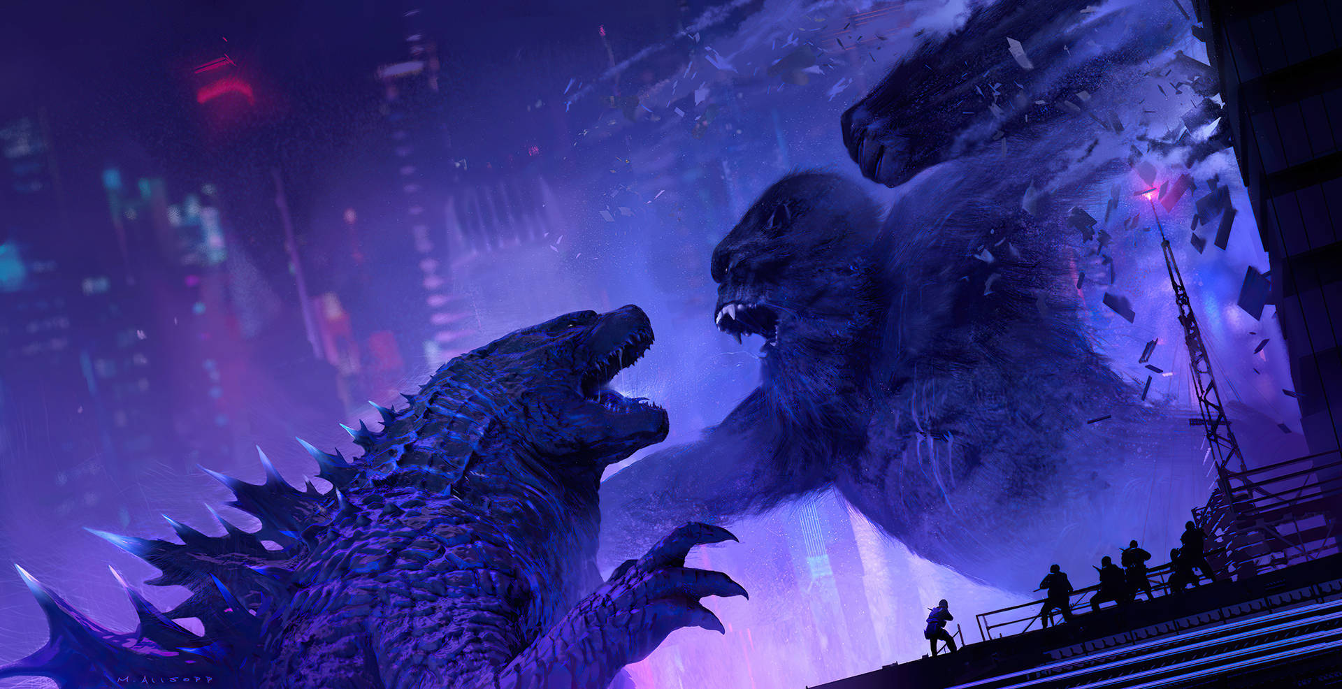 Godzilla Vs Kong Wallpaper