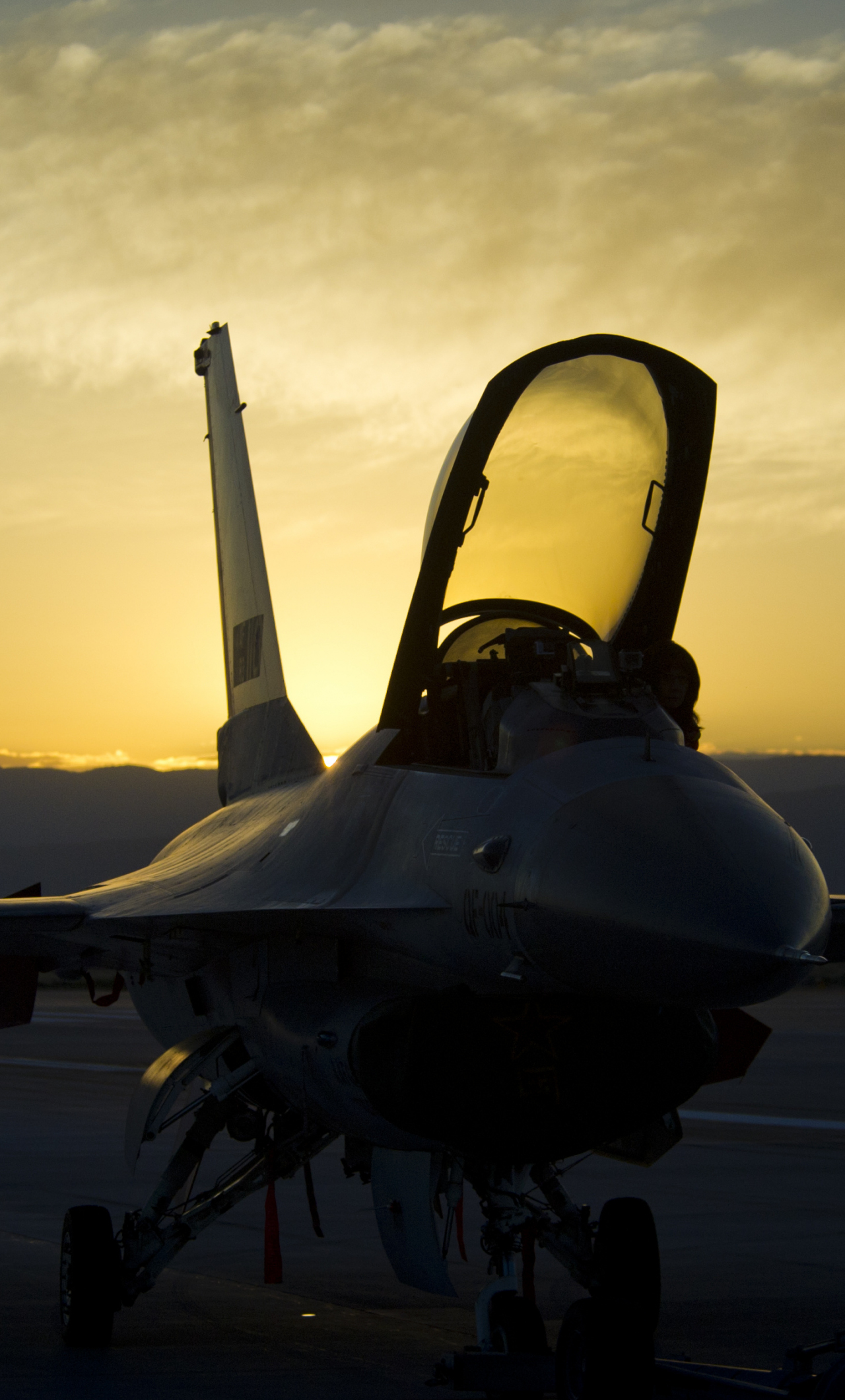 wallpaper 1280x2120 sunset, military