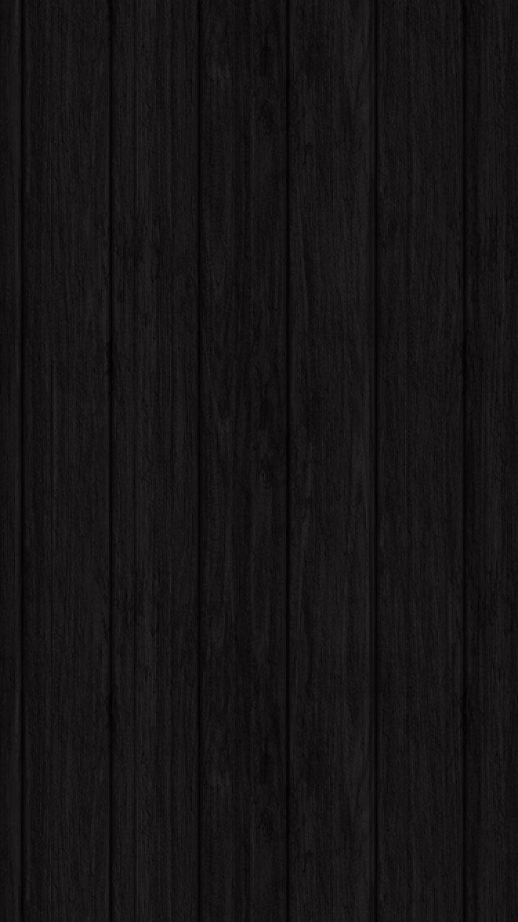 Download free Wooden Planks Solid Black