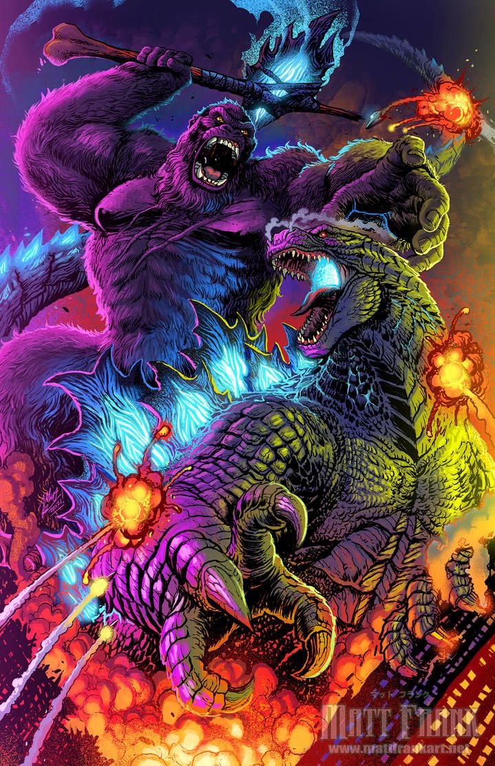 Godzilla vs Kong poster