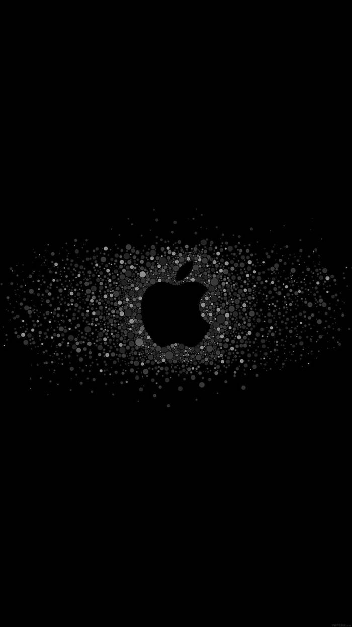 Solid Black iPhone HD Wallpaper