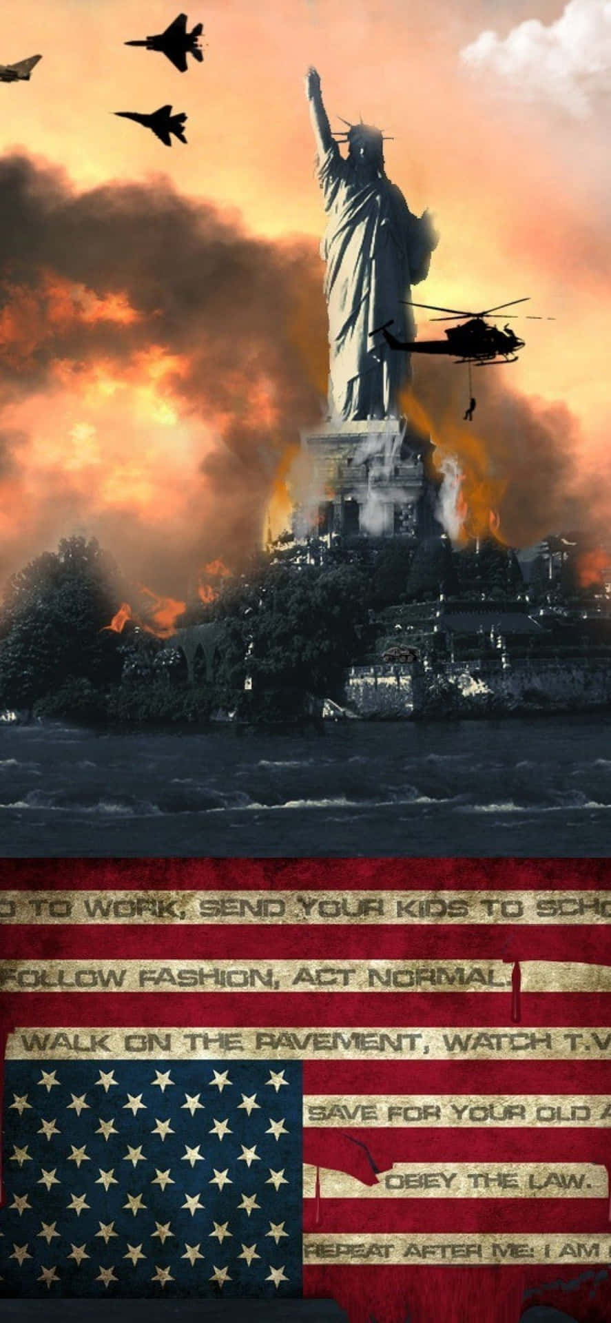 Usa iPhone Wallpaper