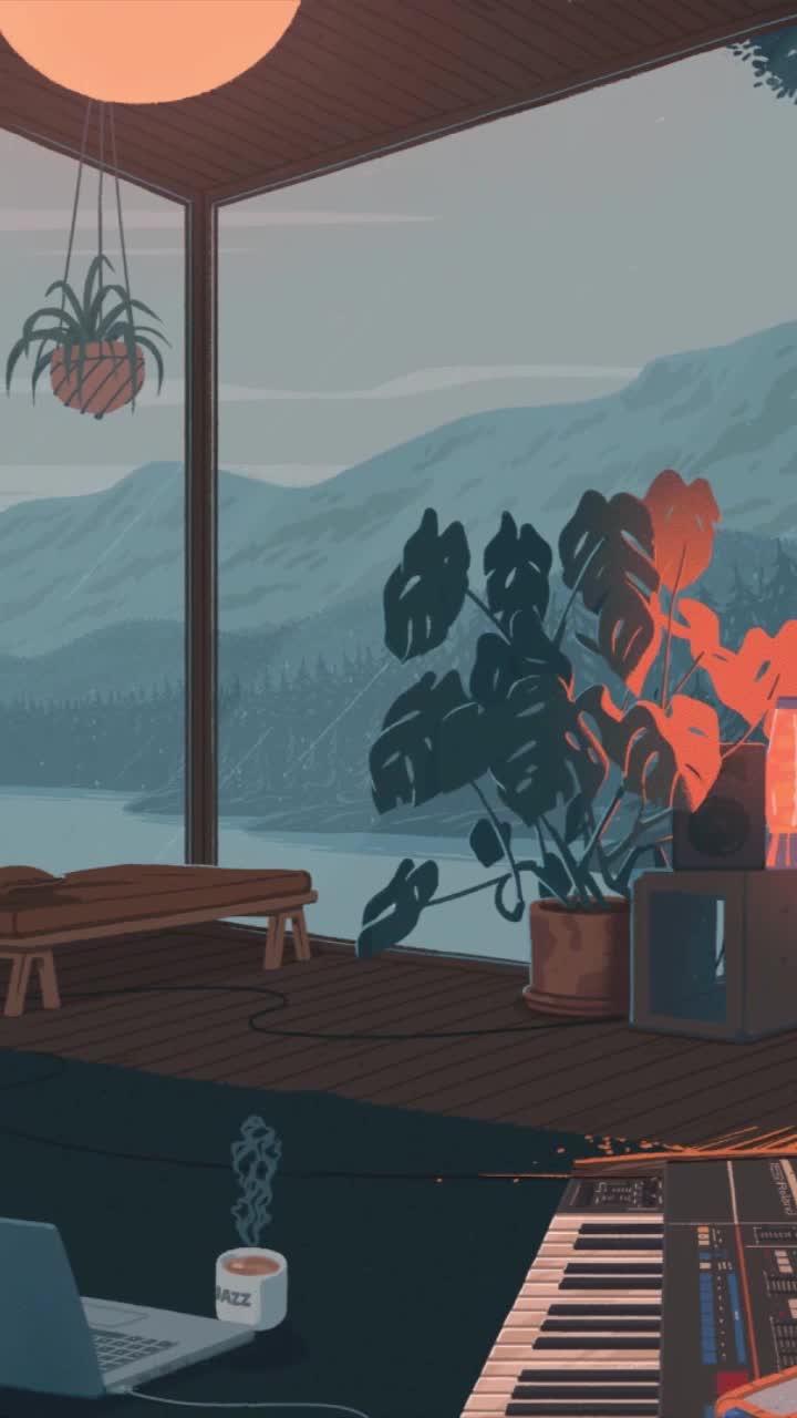 Live Phone Cozy Autumn Rain Wallpaper