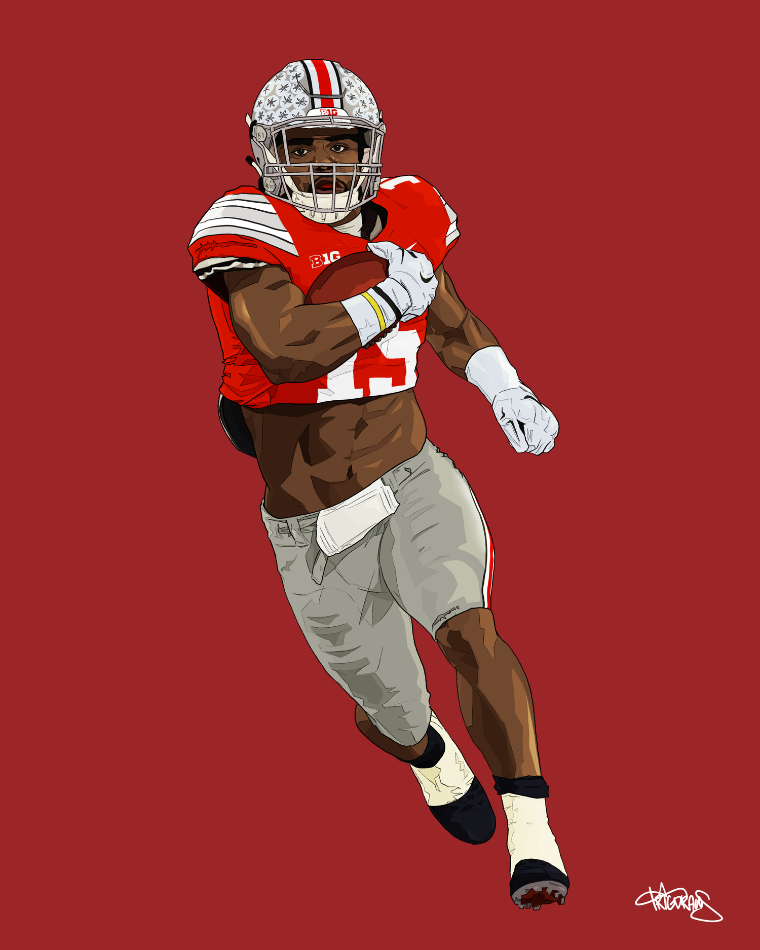 Ezekiel Elliott 14 x 20