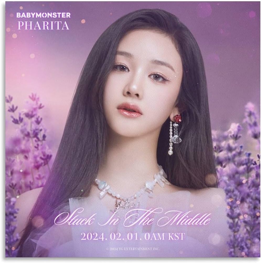 Middle PHARITA Album Cover Kpop Artist