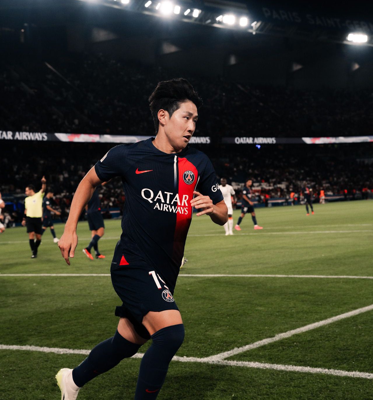 Luis Enrique and the staff