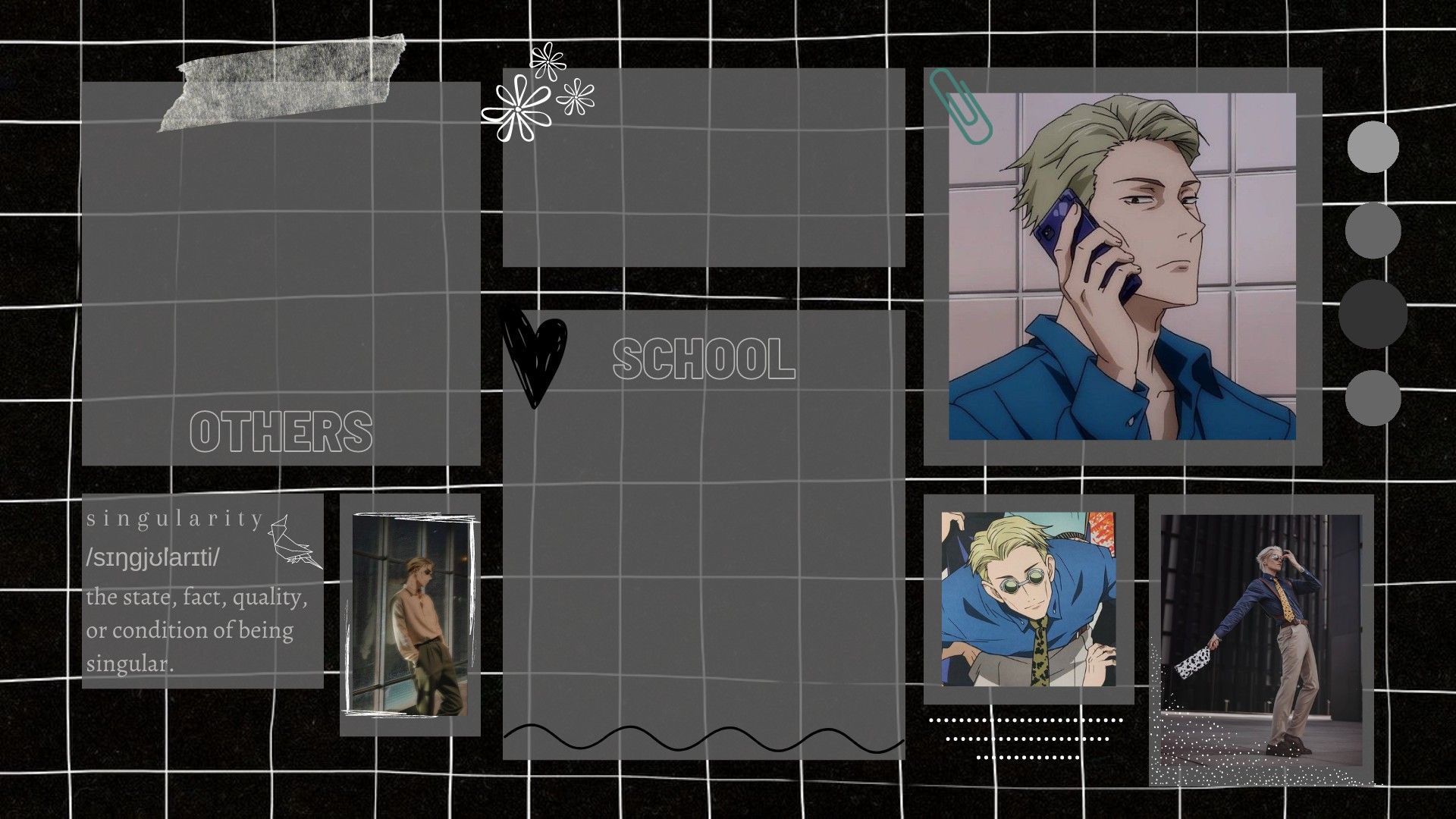 nanami kento desktop organizer <3