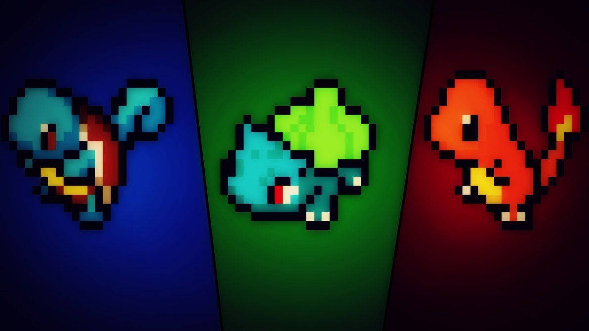 Download free Pokémon 8 Bit Wallpaper