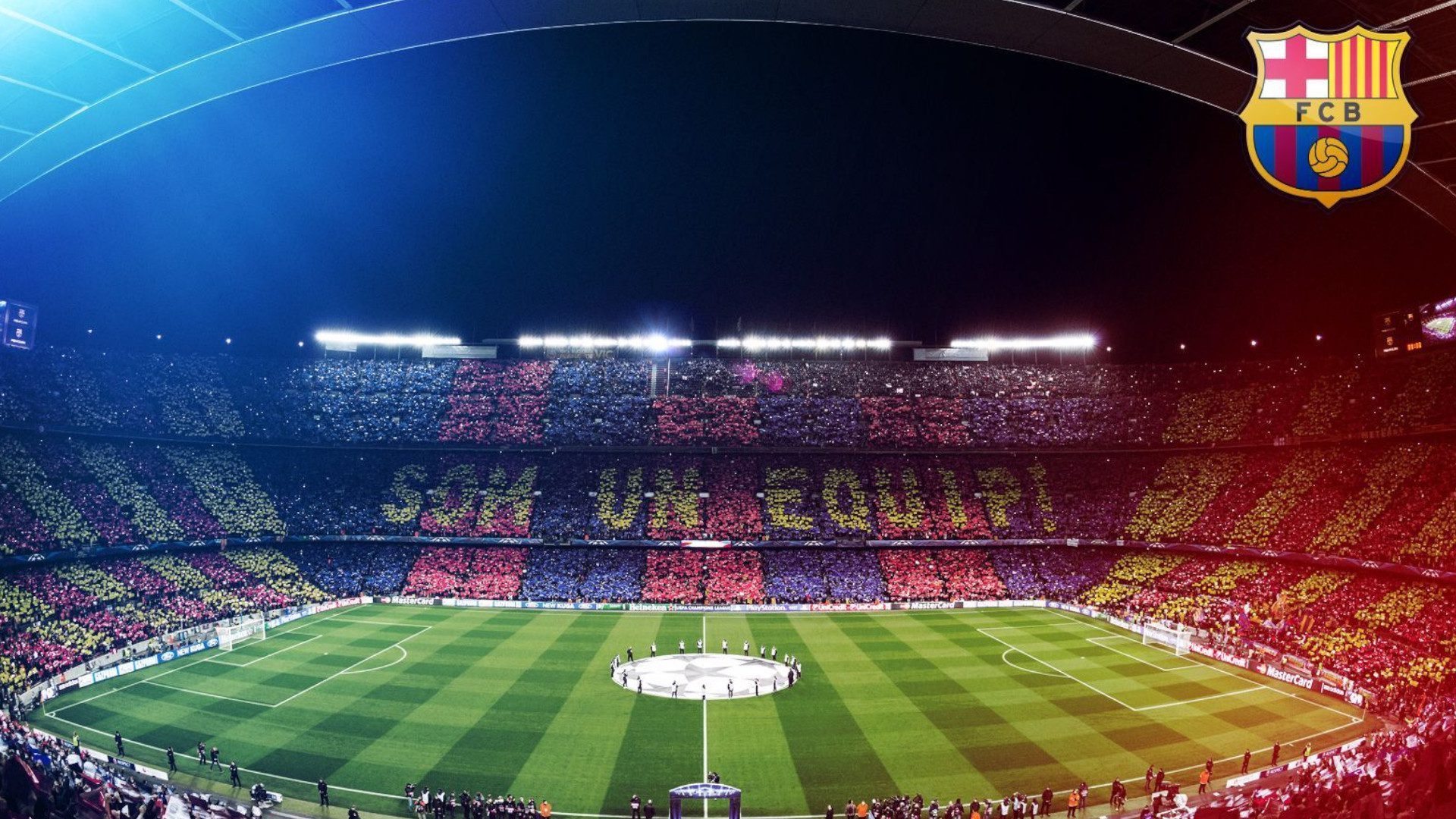 FC Barcelona Virtual Background