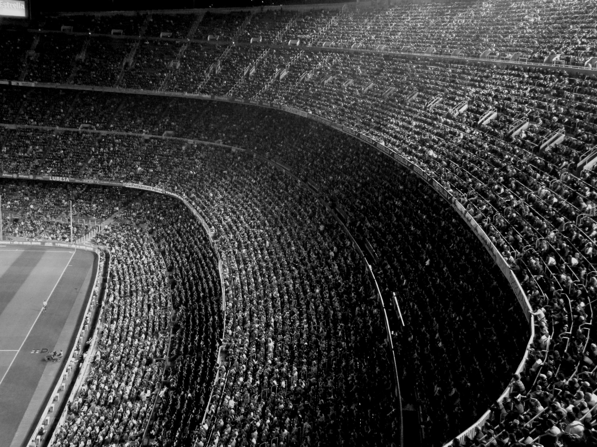 HD Wallpaper: FC Barcelona Stadium