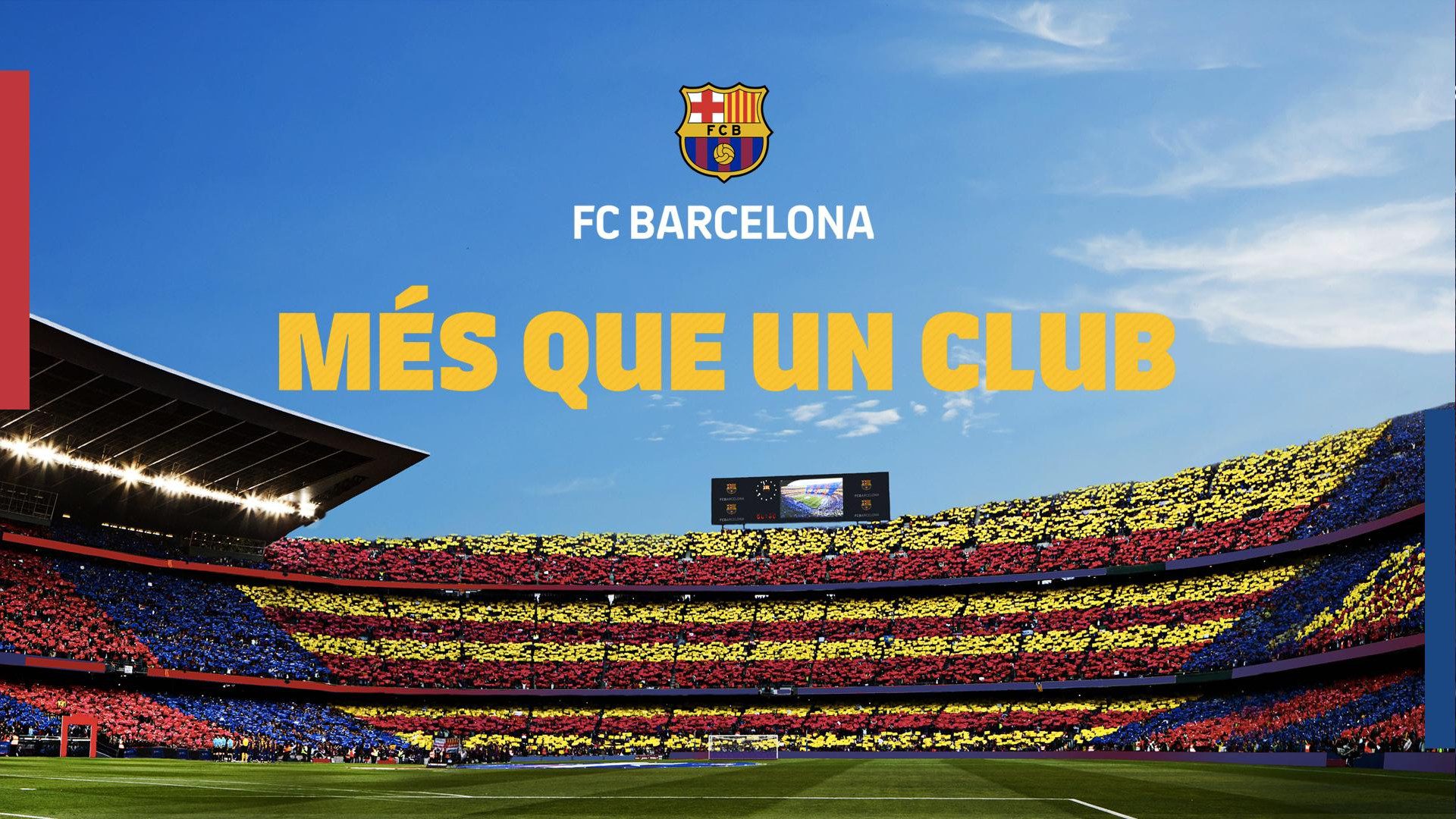 FC Barcelona Virtual Background