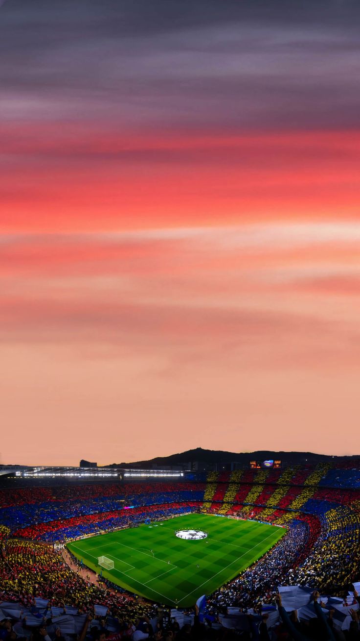 Barcelona Camp Nou 4k Wallpaper