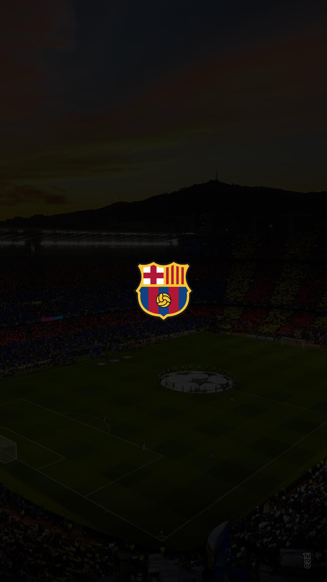FC Barcelona Minimalist Wallpaper