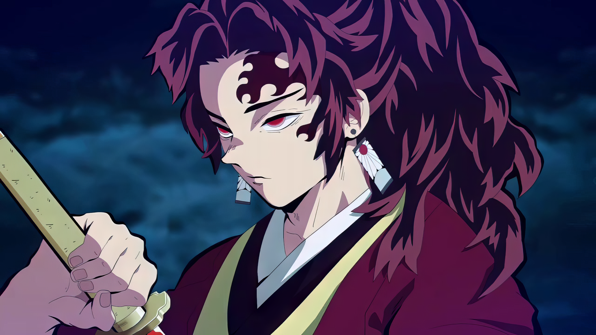 Yoriichi Tsugikuni HD Wallpaper