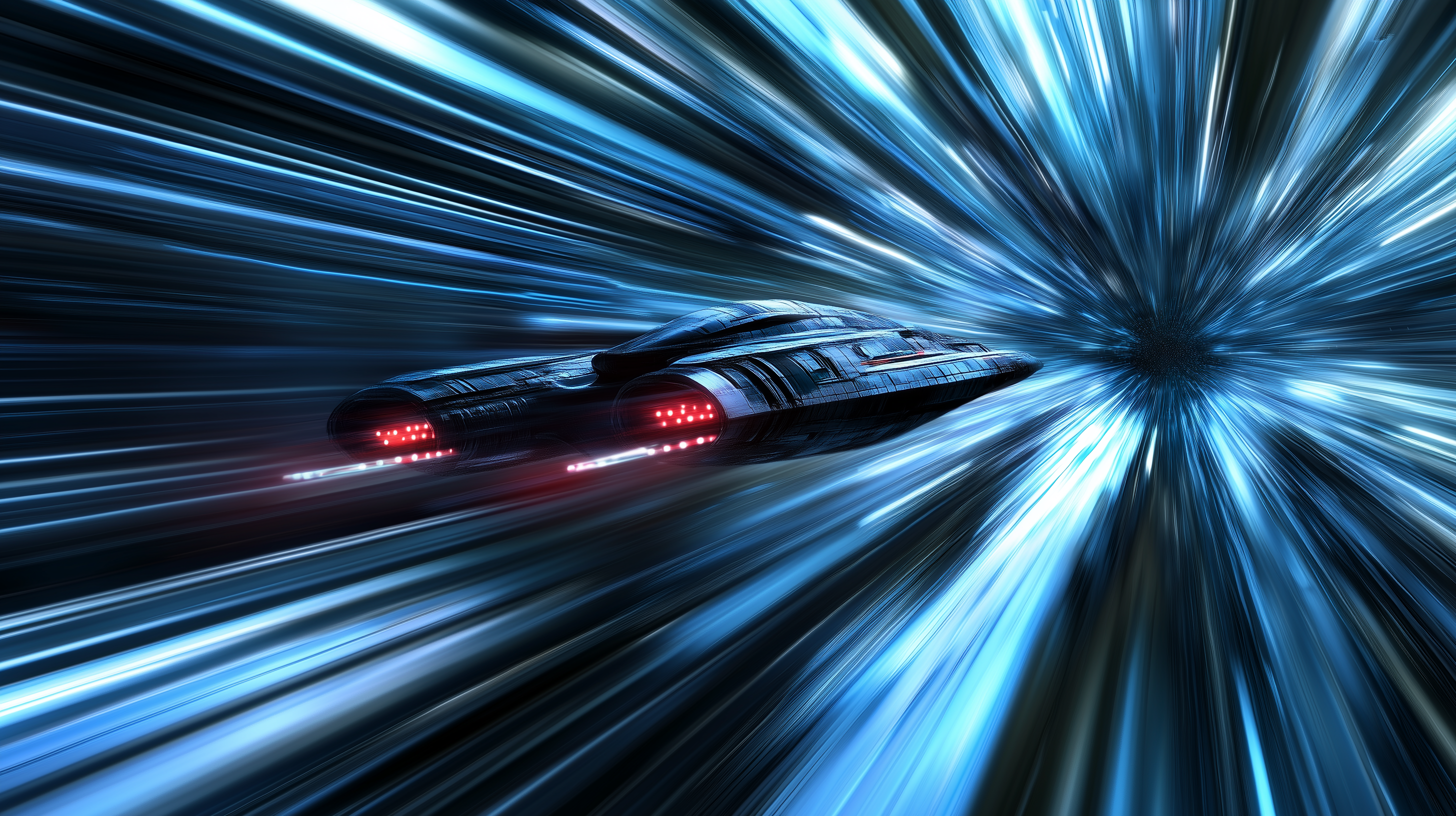 HD Wallpaper: Warp Speed Adventure