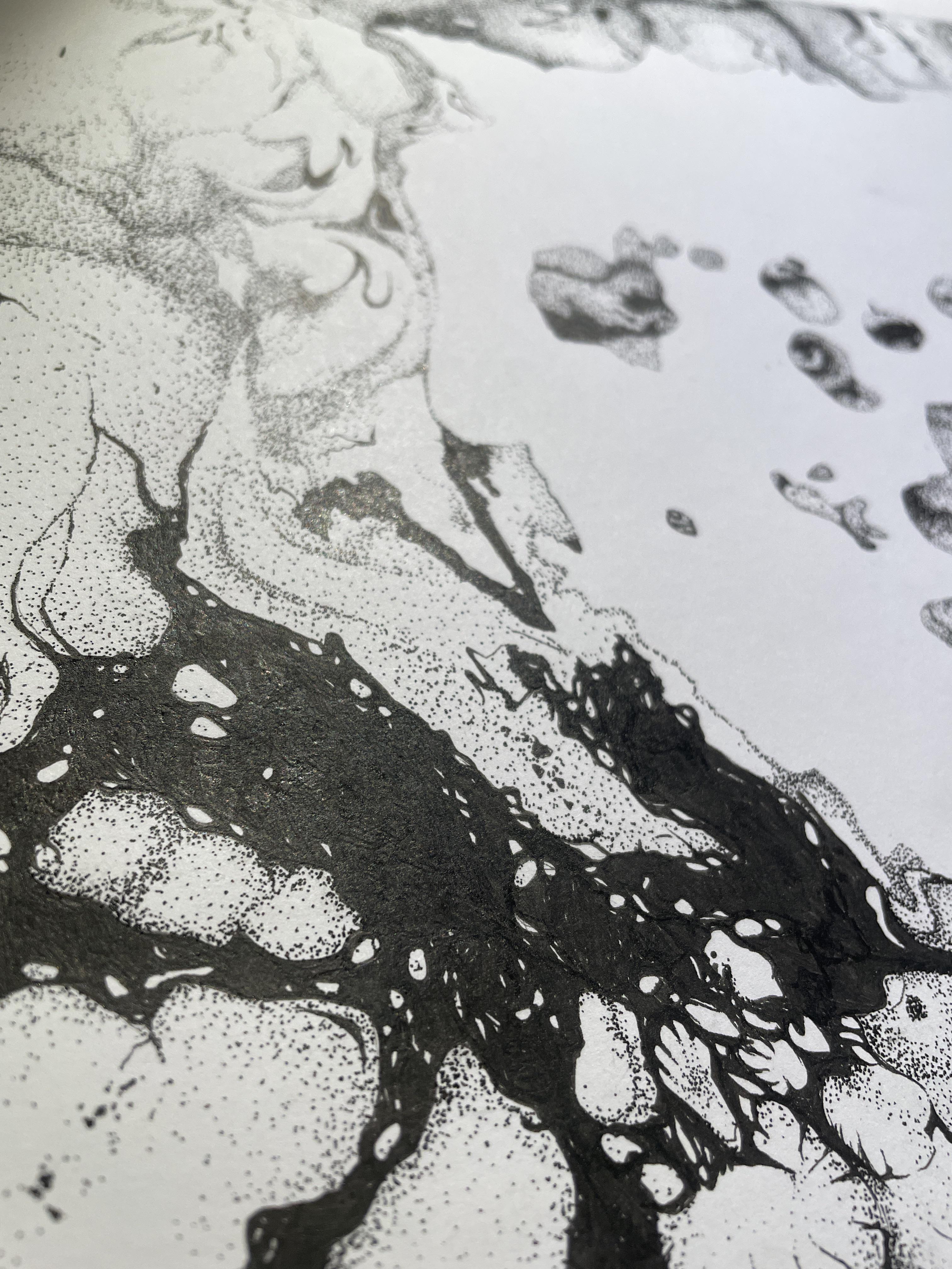 I drew A Moon Shaped Pool in only 13h51