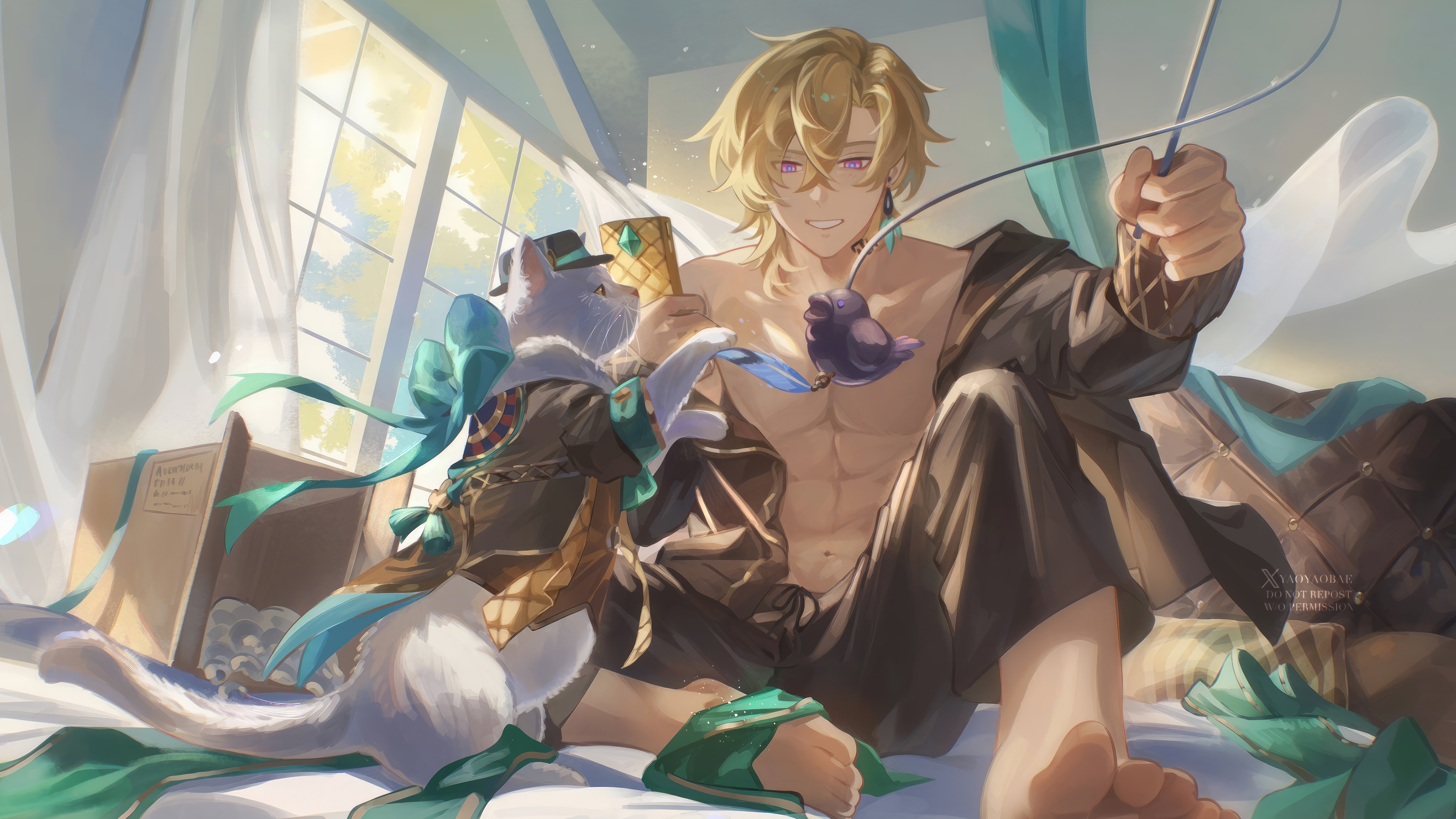 Aventurine (Honkai: Star Rail) Wallpaper