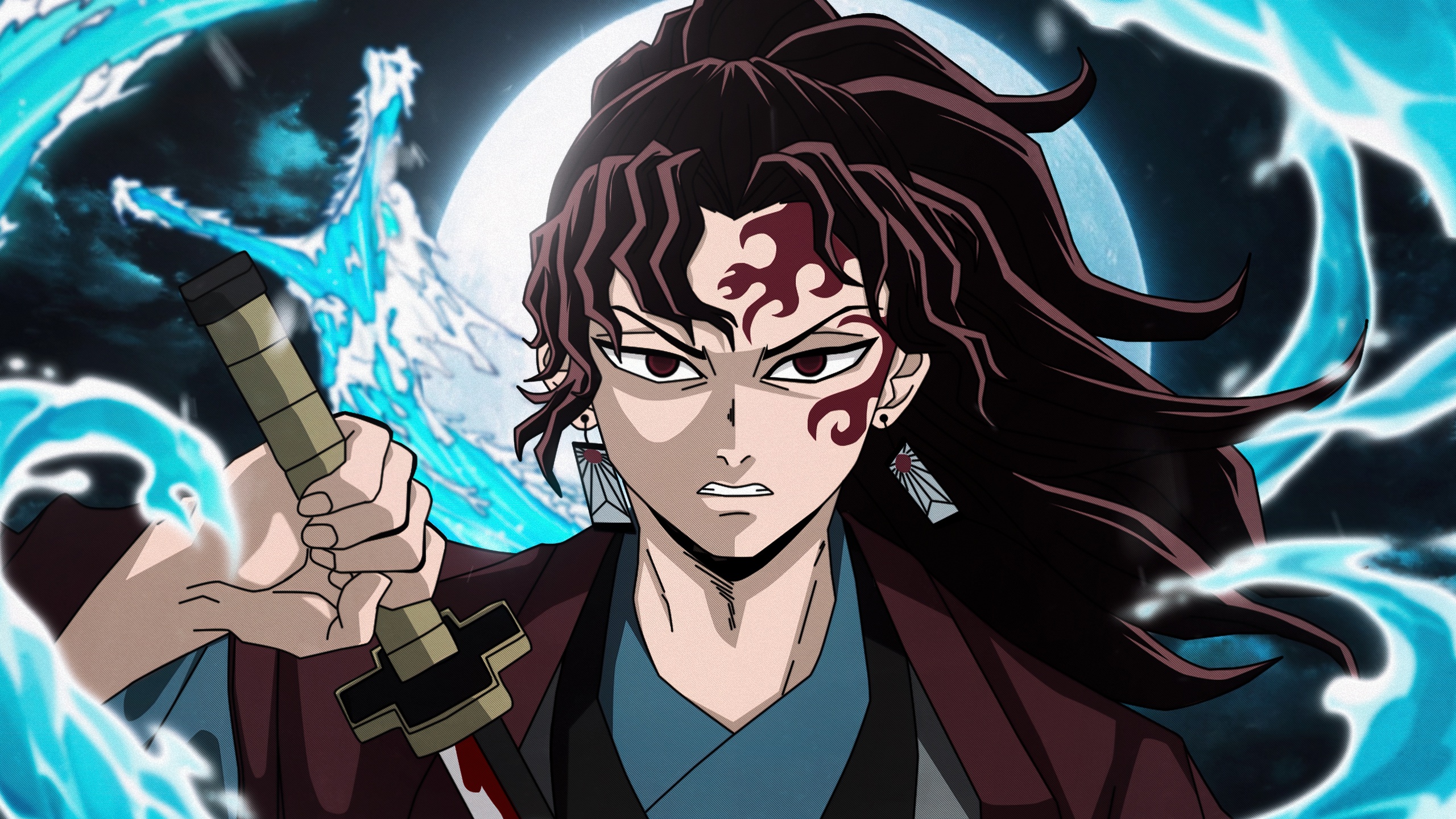 Yoriichi Tsugikuni Wallpaper 4K, Demon