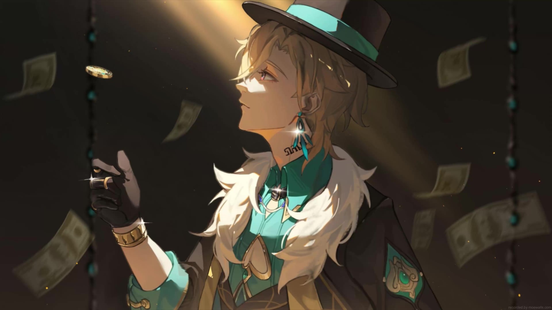 Aventurine Tossing Coin Honkai: Star