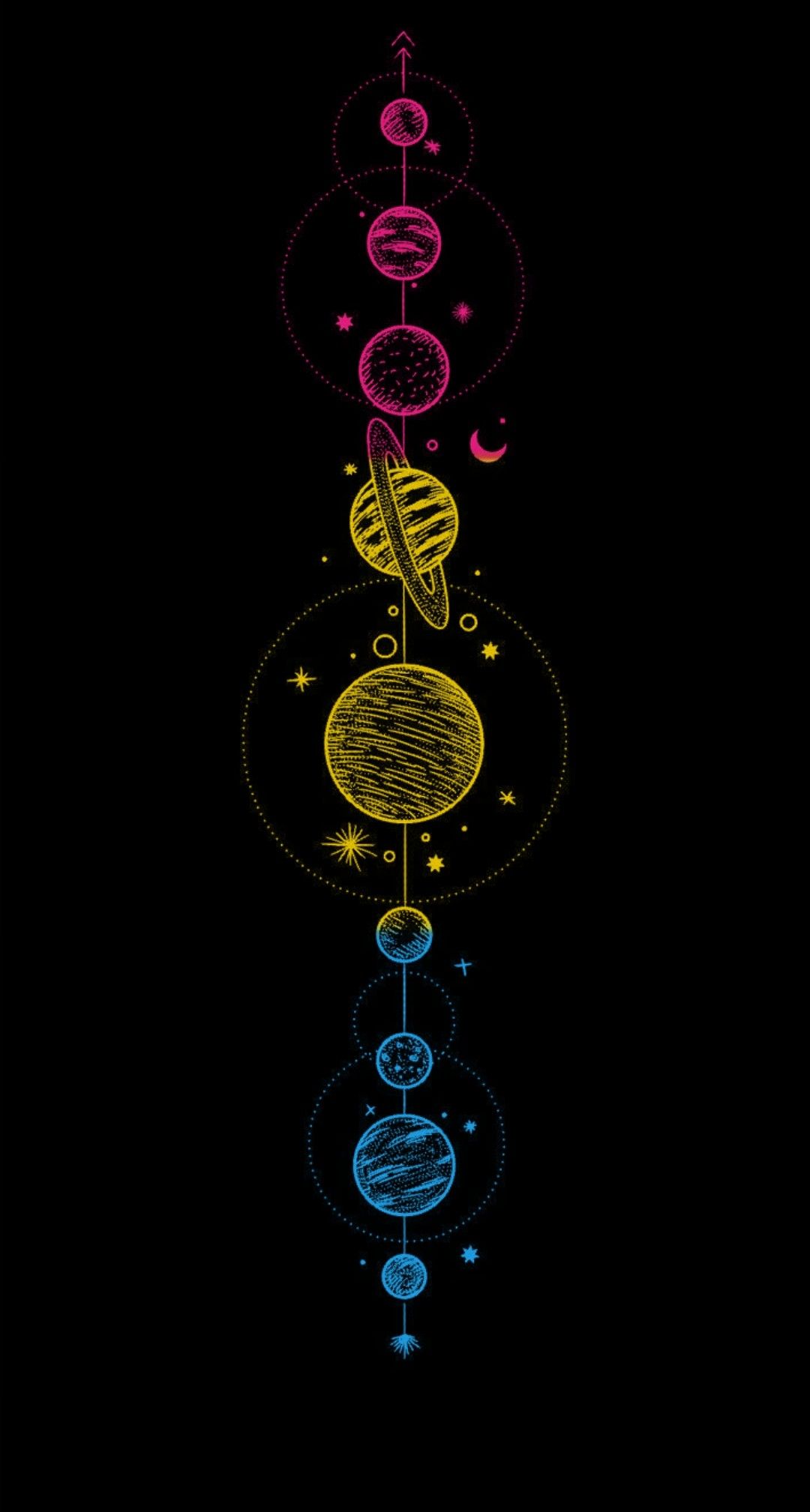 pansexual galaxy wallpaper (space)